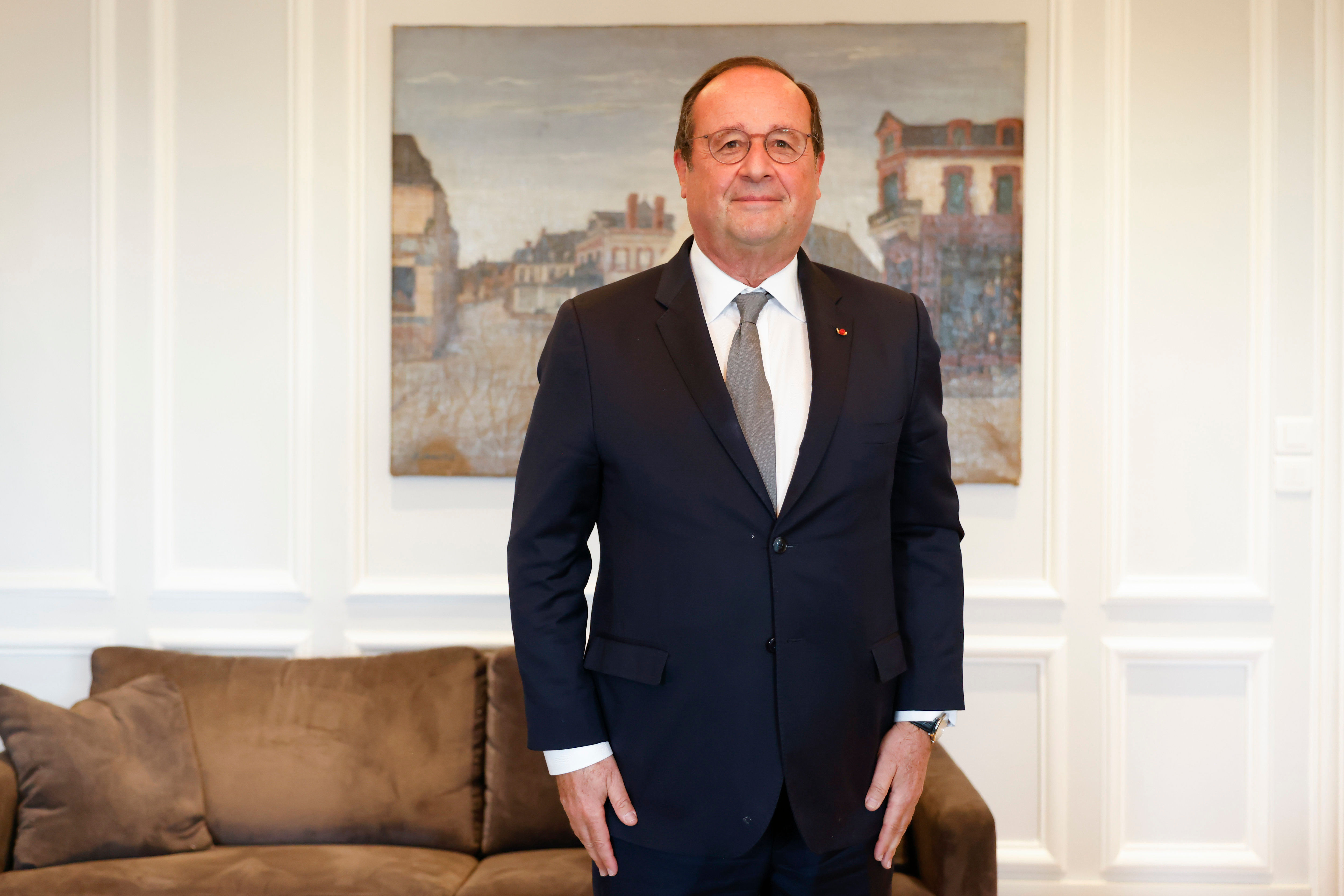 François Hollande, ancien président de la République, photographié en octobre 2021. LP/Olivier Corsan