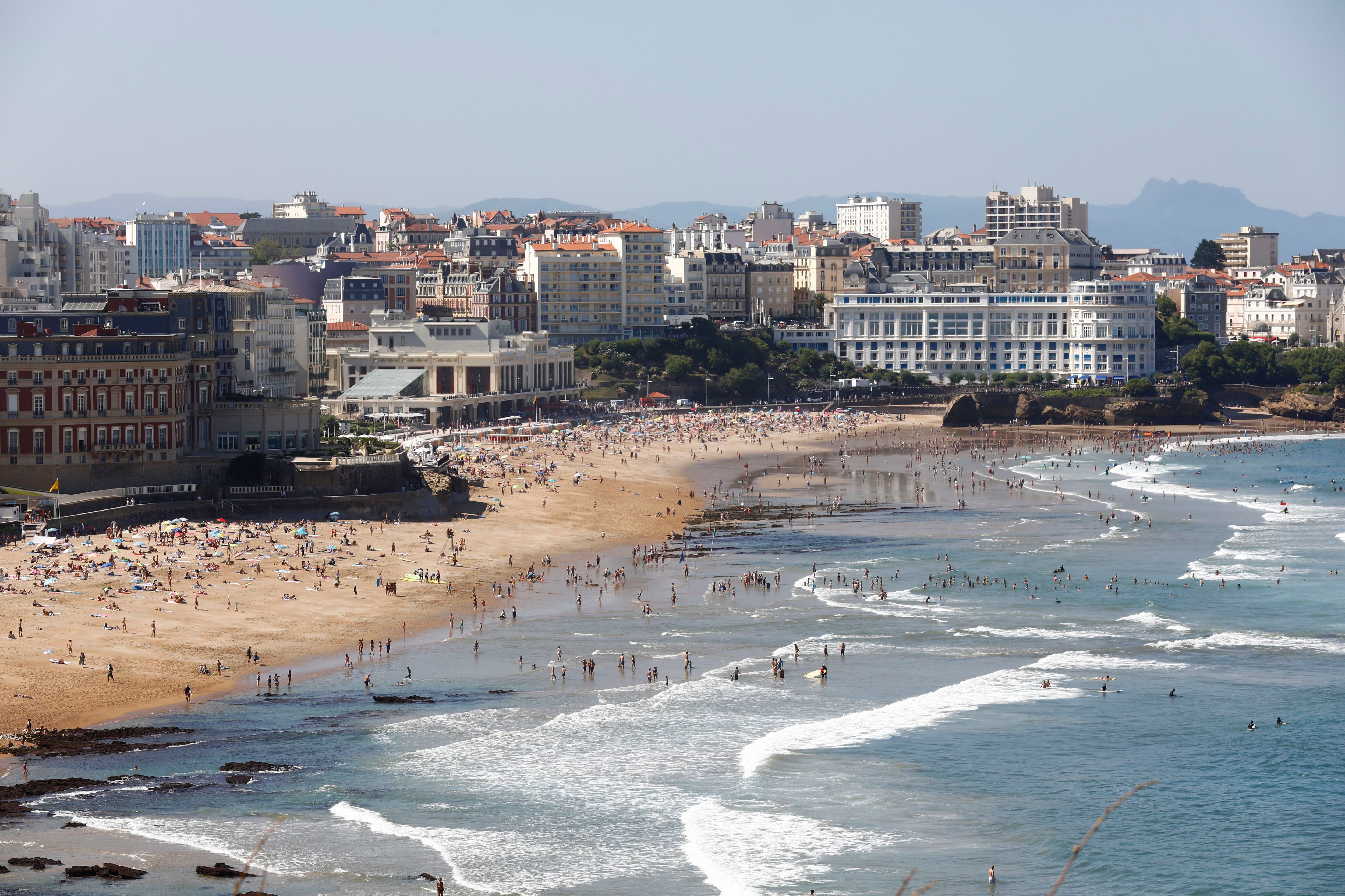 Biarritz fait partie des 24 villes basques qui pourront appliquer l'encadrement des loyers. LP/Olivier Corsan