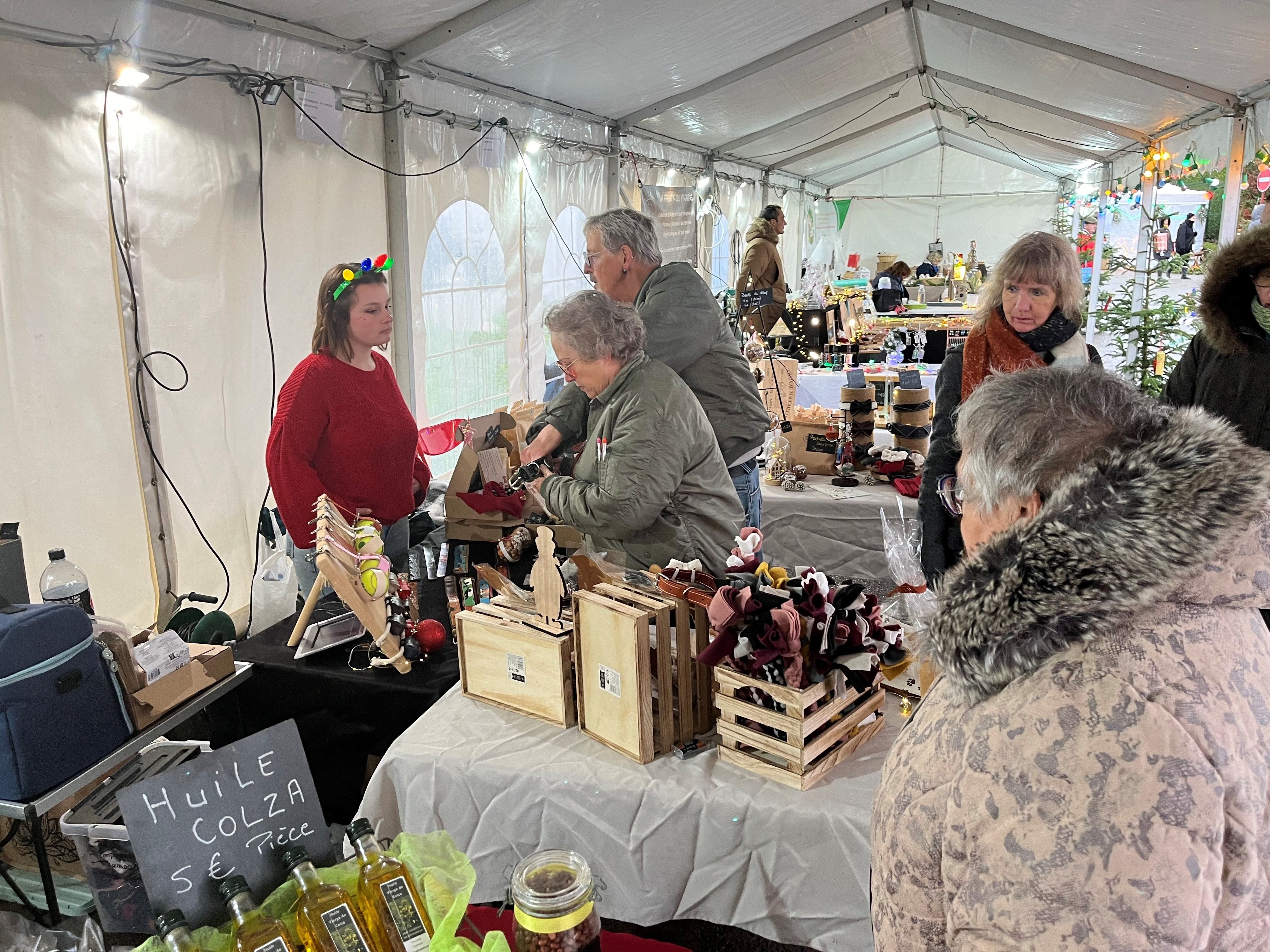 Saint-Martin-le-Nœud (Oise), ce samedi. L'année dernière, le marché avait attiré entre 15 000 et 20 000 visiteurs selon l'organisation. LP/ Patrick Caffin