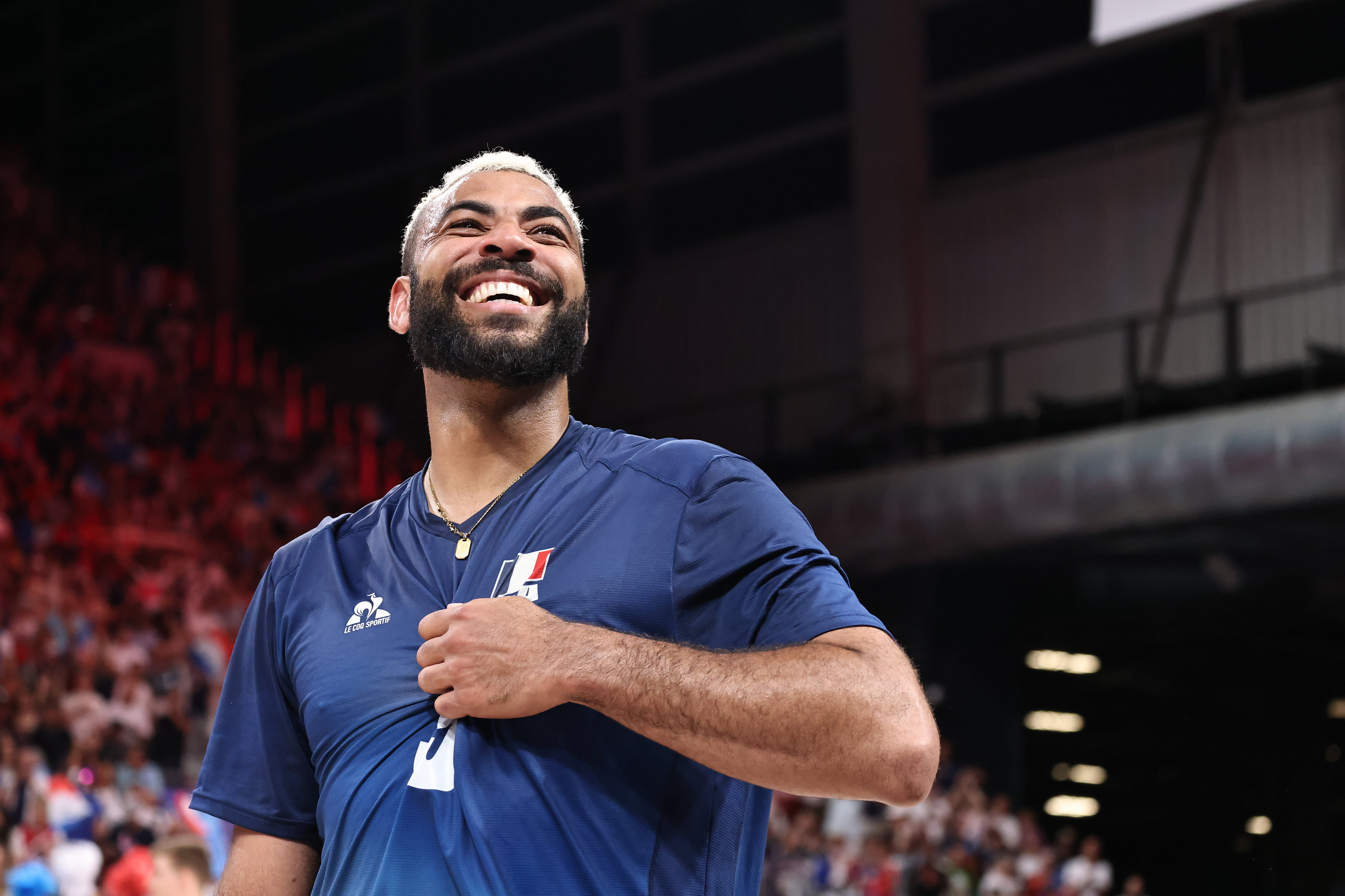 Earvin Ngapeth, héros des Jeux olympiques de Paris 2024 avec les Bleus, va retrouver le championnat de France ! LP/Fred Dugit