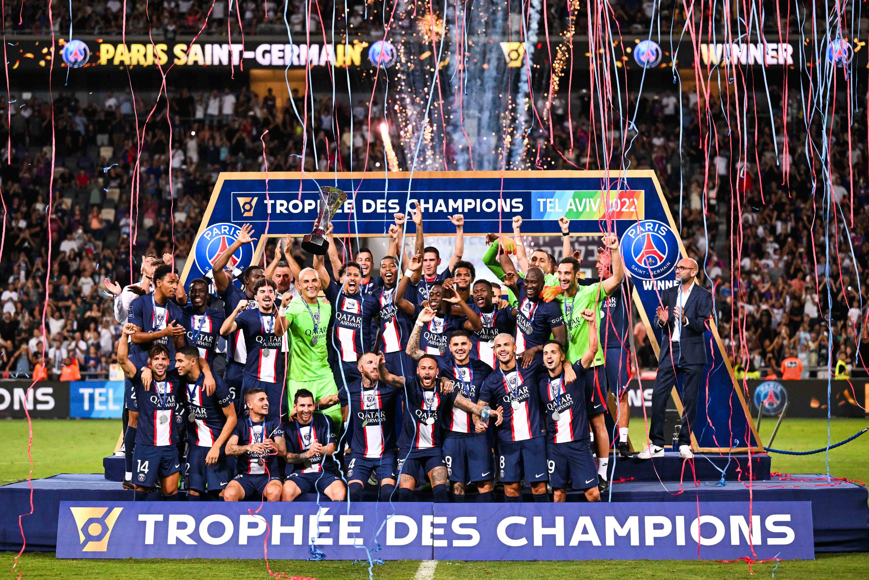 Le PSG a remporté 9 des 10 dernières éditions du trophée des champions. Photo by Icon sport