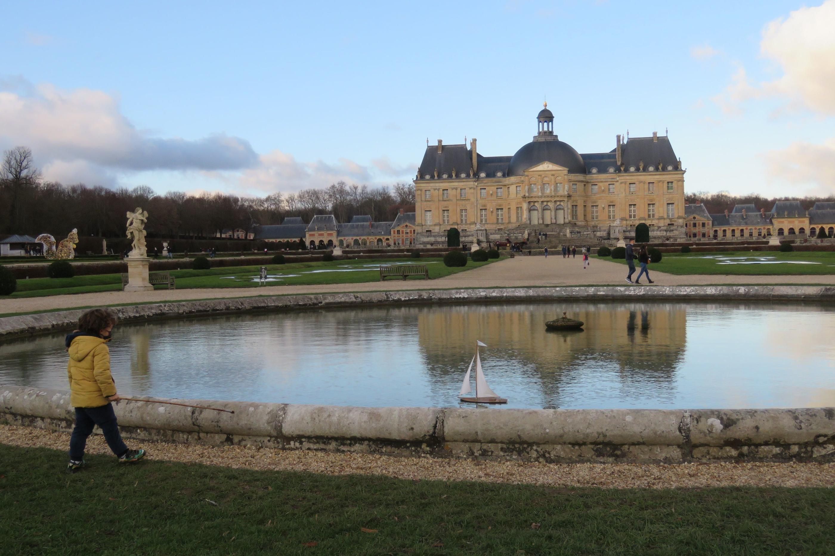 Maincy (Seine-et-Marne). Le château de Vaux-le-Vicomte rouvre le week-end à partir de ce samedi 11 mars, puis tous les jours dès le 1er avril. LP/Sophie Bordier.