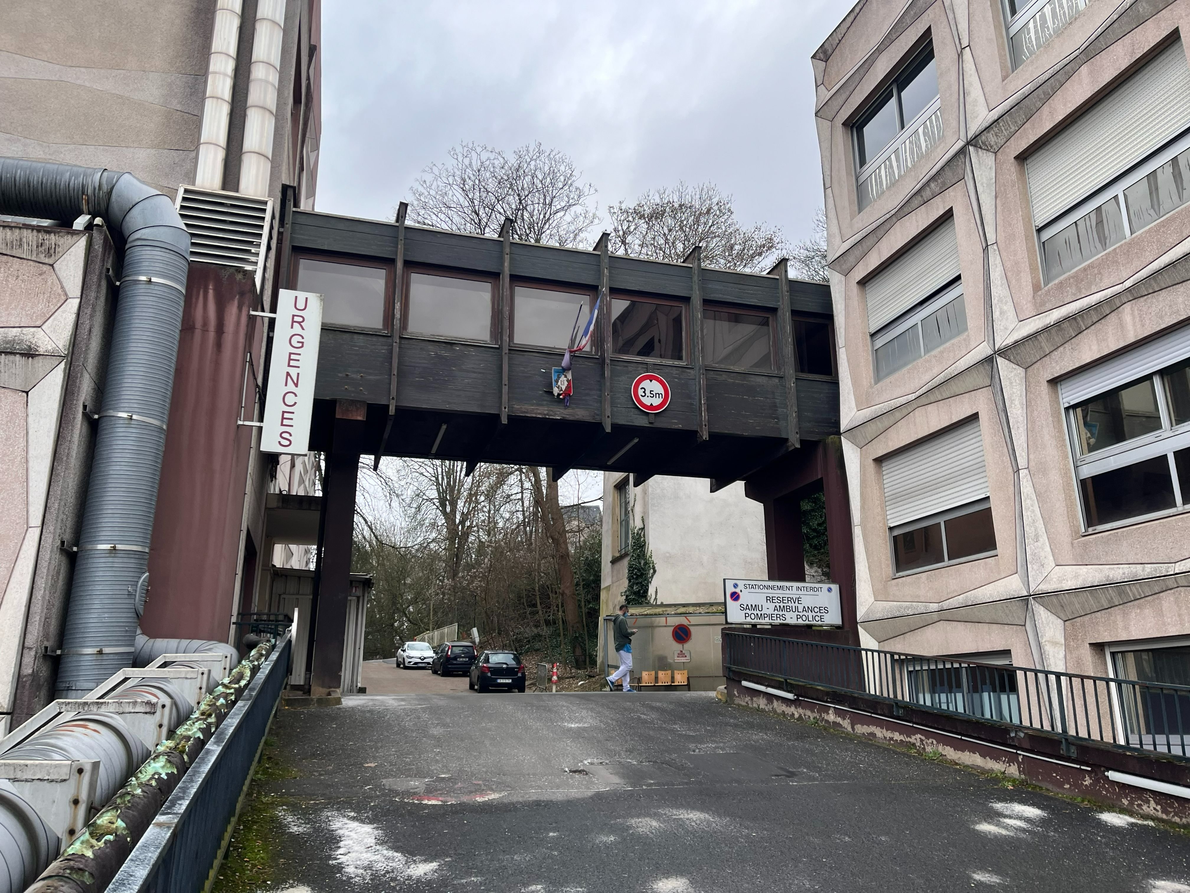 Juvisy-sur-Orge (Essonne), lundi 15 janvier 2024. En juillet prochain, le service des urgences de Juvisy déménagera à Longjumeau. LP/Nolwenn Cosson