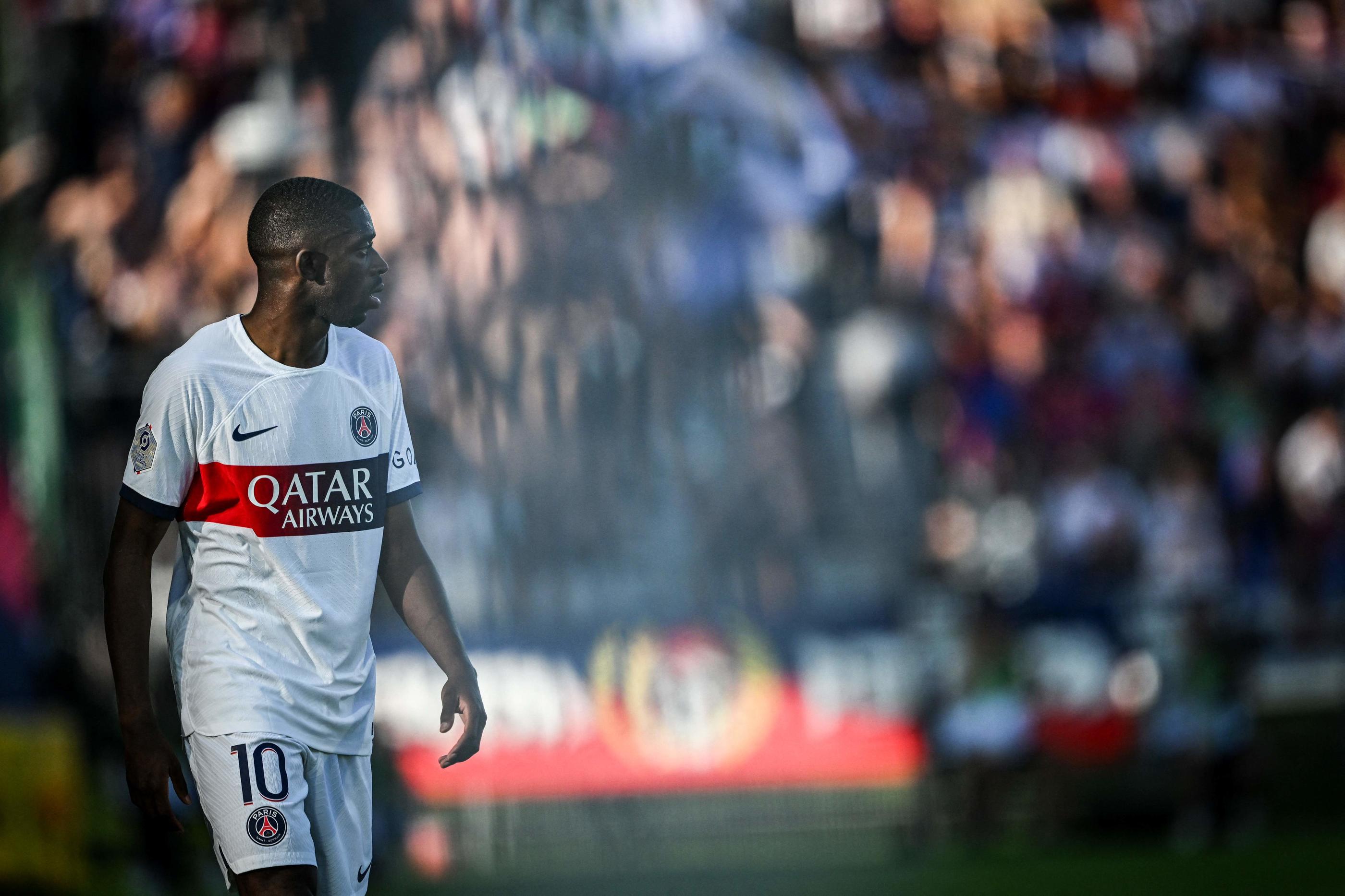 Face à Clermont (0-0), Ousmane Dembélé a multiplié les initiatives mais n'a jamais réussi à marquer ou à faire marquer ses coéquipiers. AFP/Olivier Chassignole