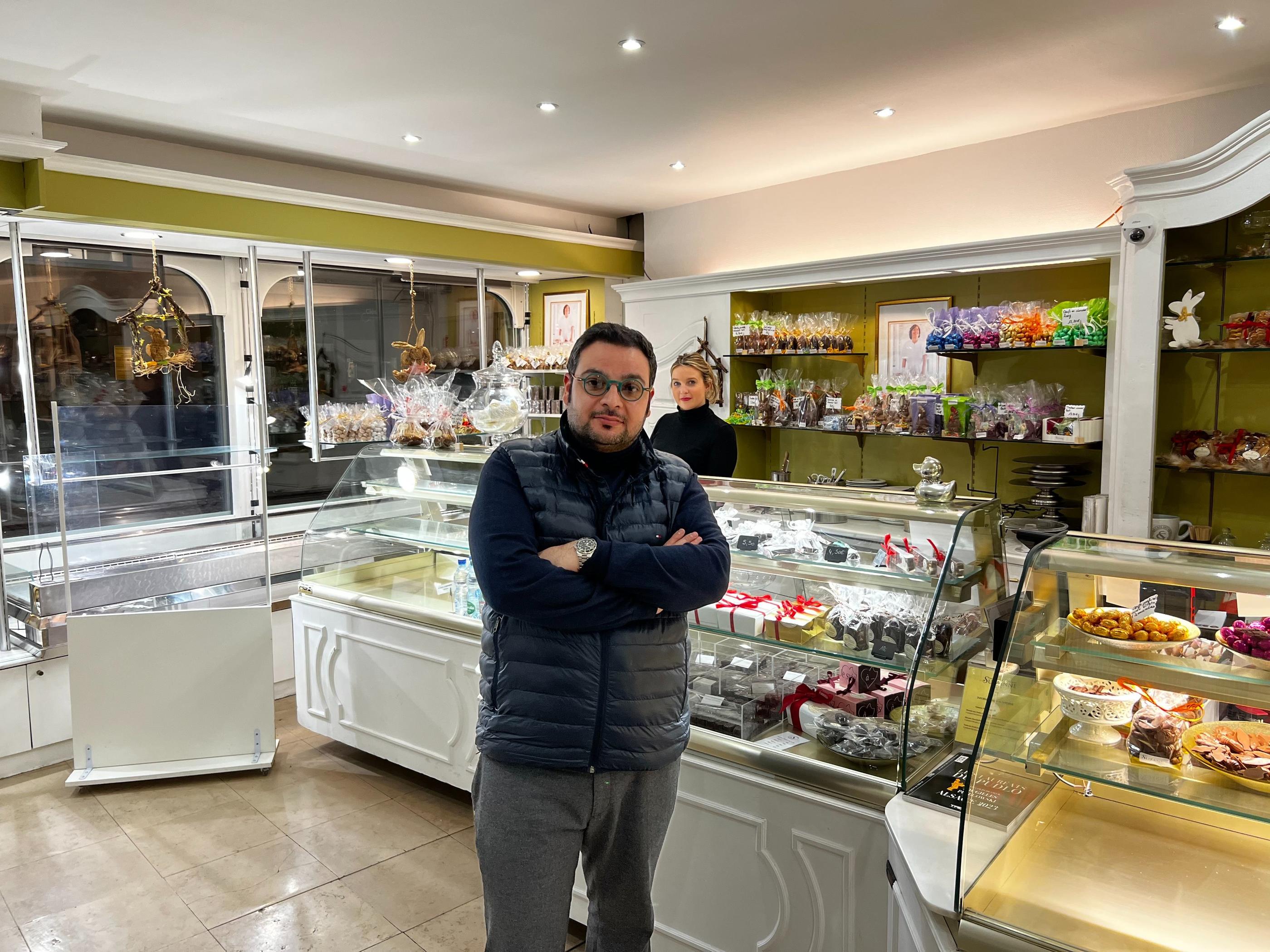 Samuel Alizadeh, propriétaire de la célèbre pâtisserie «Suzanne» à Strasbourg (Bas-Rhin) et cofondateur du mouvement « les Disjonctés ». LP/Martin Antoine