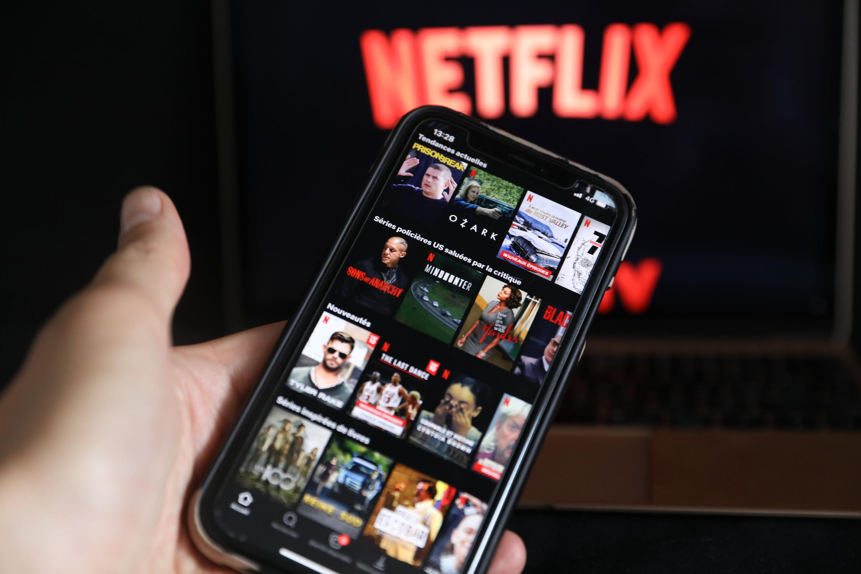 « Entre 2019 et 2020, Netflix Services France », qui revendiquait déjà 7 millions d’abonnés dans l’Hexagone, a versé « seulement 981 000 euros d’impôts sur les bénéfices ». (Illustration). LP/Arnaud Journois