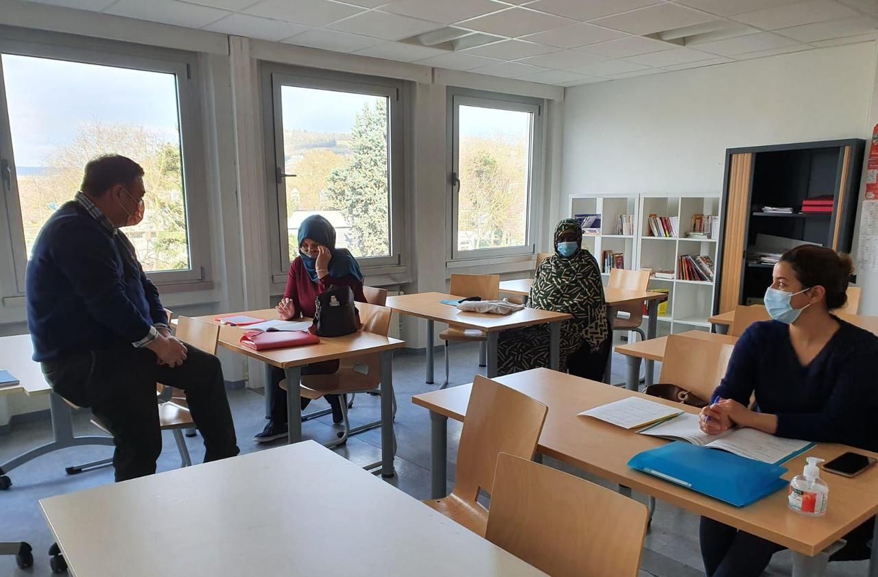 <b></b> Mantes-la-Jolie. L’École française des femmes, située au centre médico-social du Lac, propose notamment des cours de français langue étrangère.