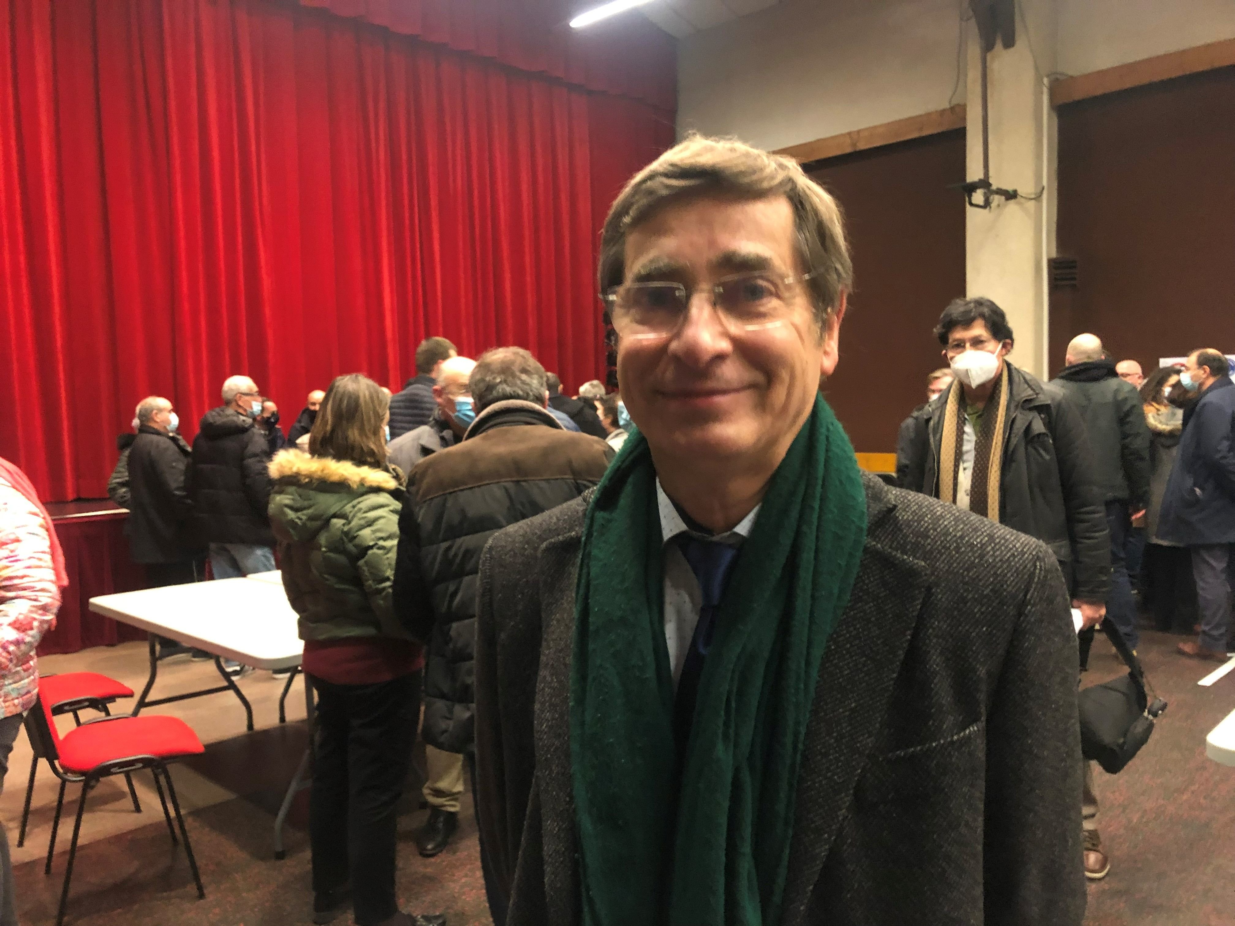 Savigny-sur-Orge, dimanche 5 décembre 2021. Le maire sortant, Jean-Marc Defrémont (EELV), arrive en tête du 1er tour avec 34,43 % des suffrages. LP/Florian Garcia
