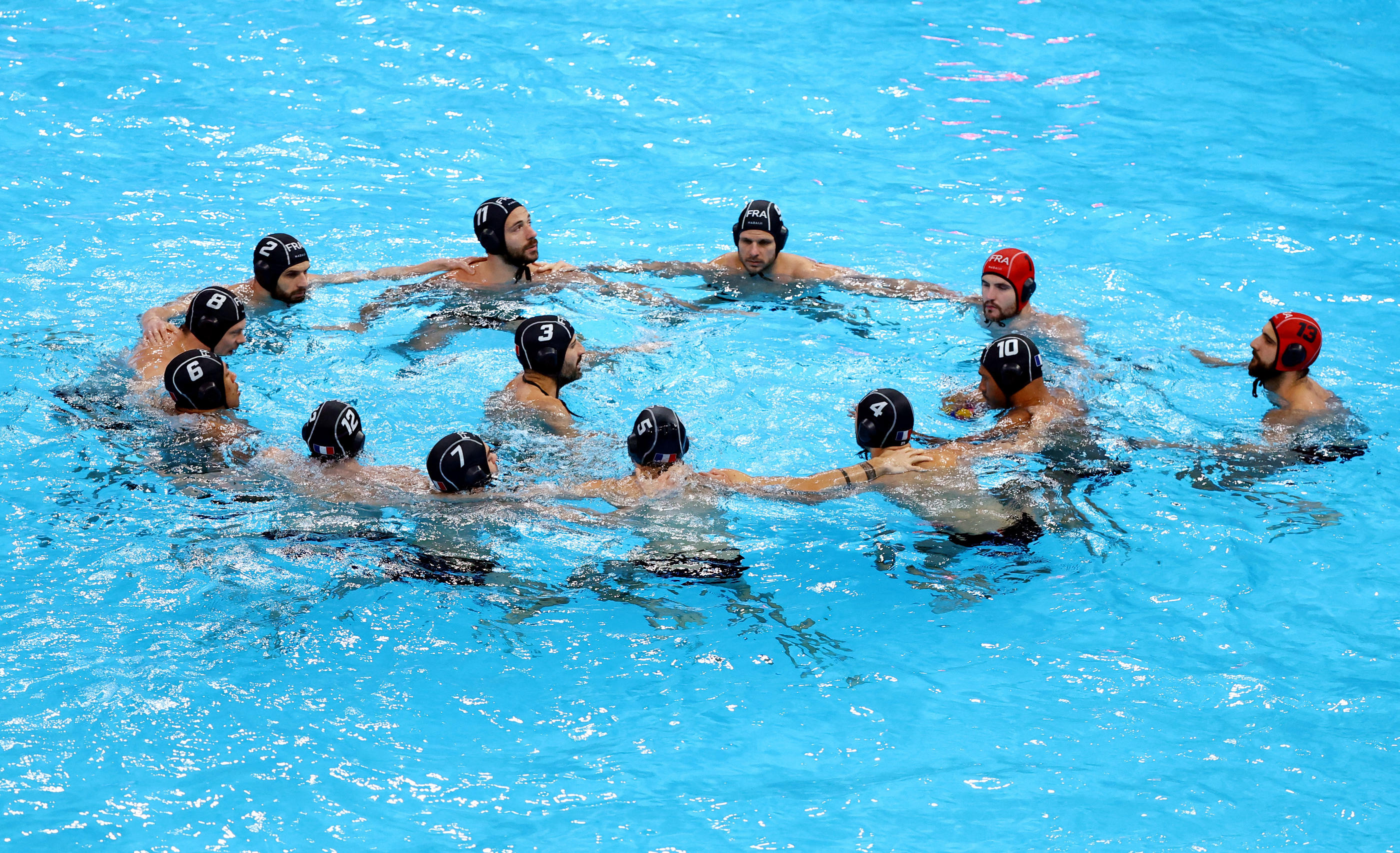 L'équipe de France de water Polo est désormais fixée sur son sort. Elle retrouvera notamment la Hongrie, l'Espagne, l'Australie et la Serbie. REUTERS/Evgenia Novozhenina