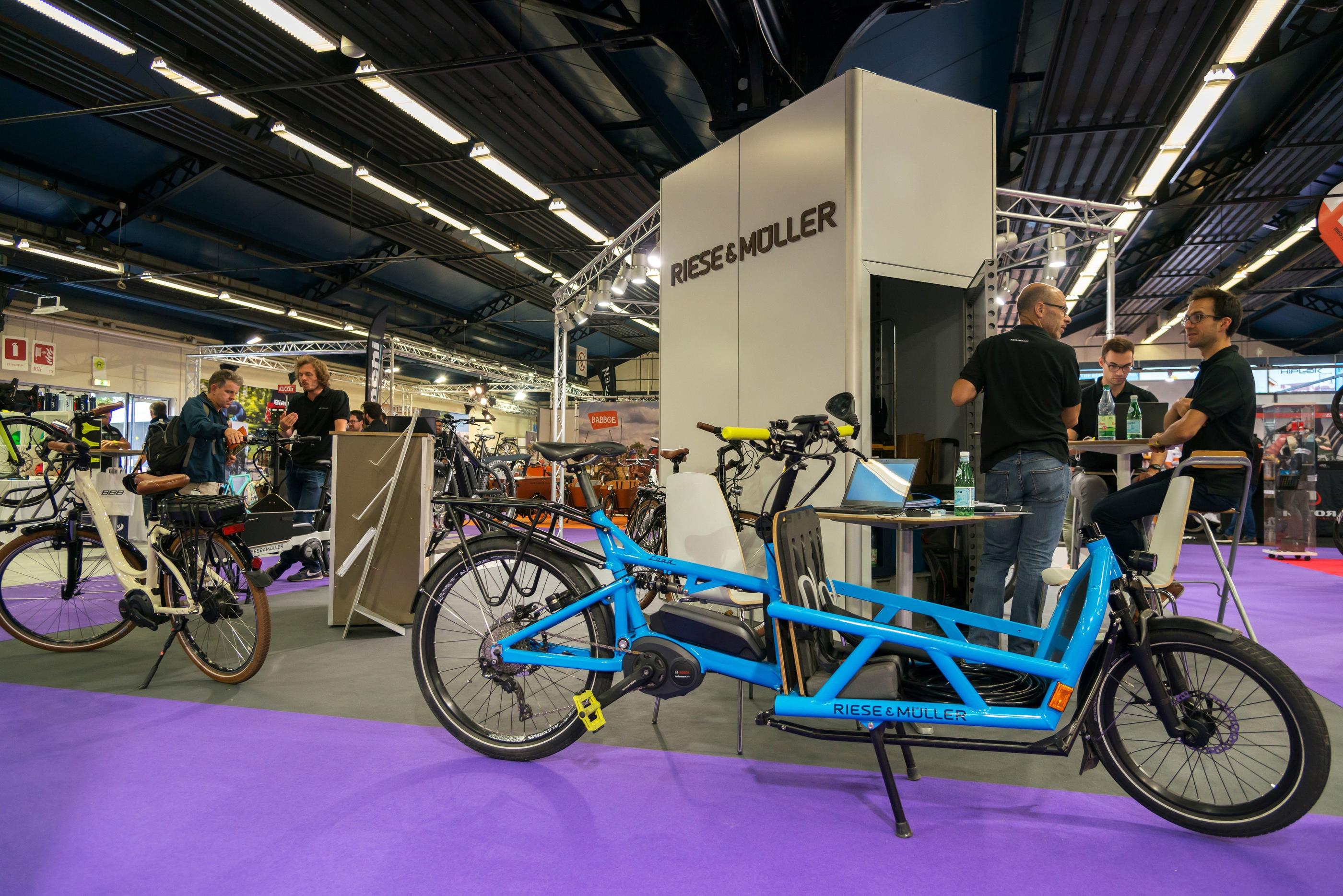 Les fabricants de vélo ont tenu leur salon au Parc de Floral de Paris (XIIe), jusqu'à ce lundi 29 avril, dans un contexte de baisse des ventes. LP/Patrice Bondurand