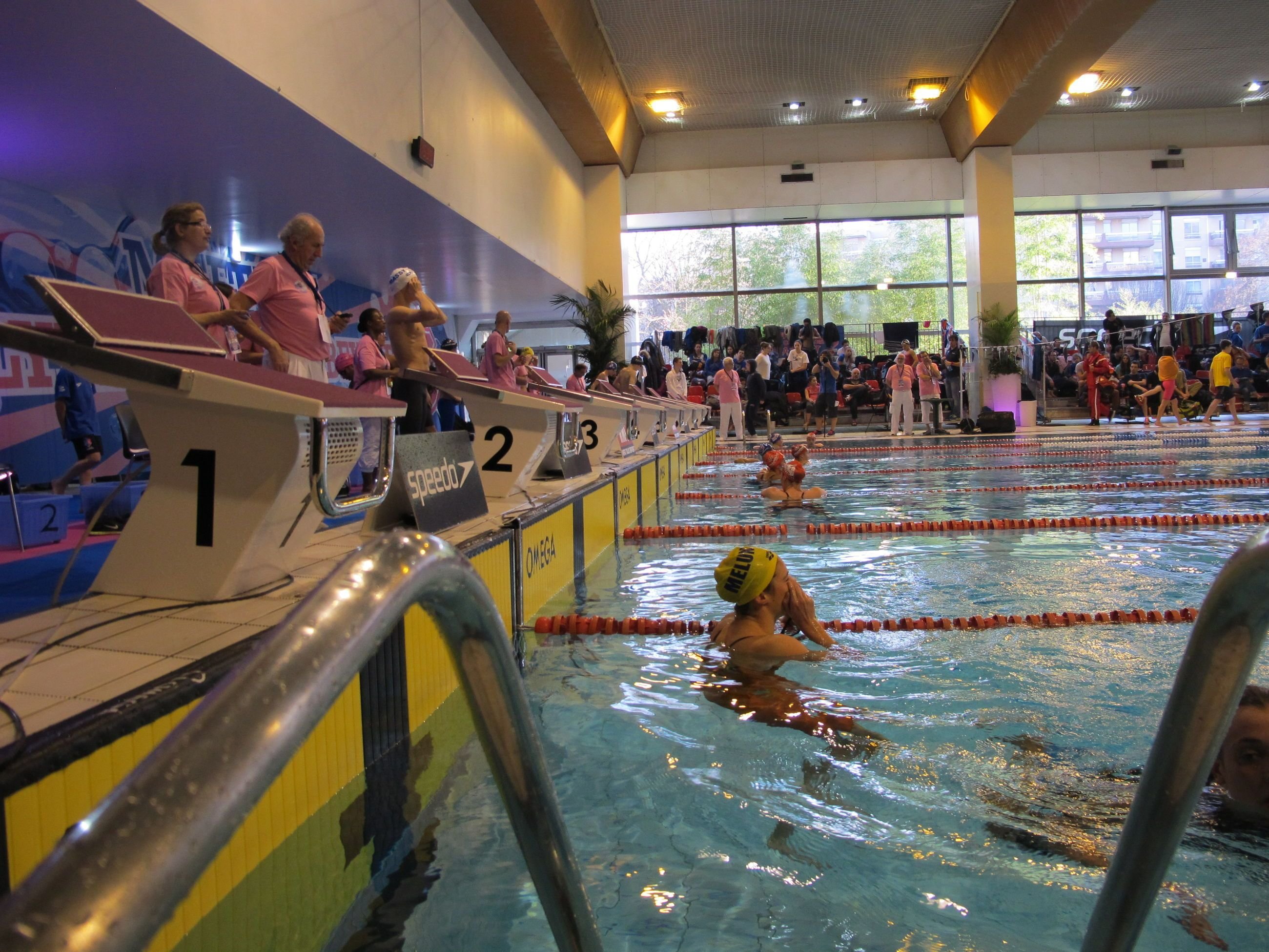 Le Stade français olympique de Courbevoie, club de natation historique de la ville, se plaint d'avoir perdu plus de la moitié de ses lignes d'eau et de ses créneaux en cette rentrée. LP/A.D.