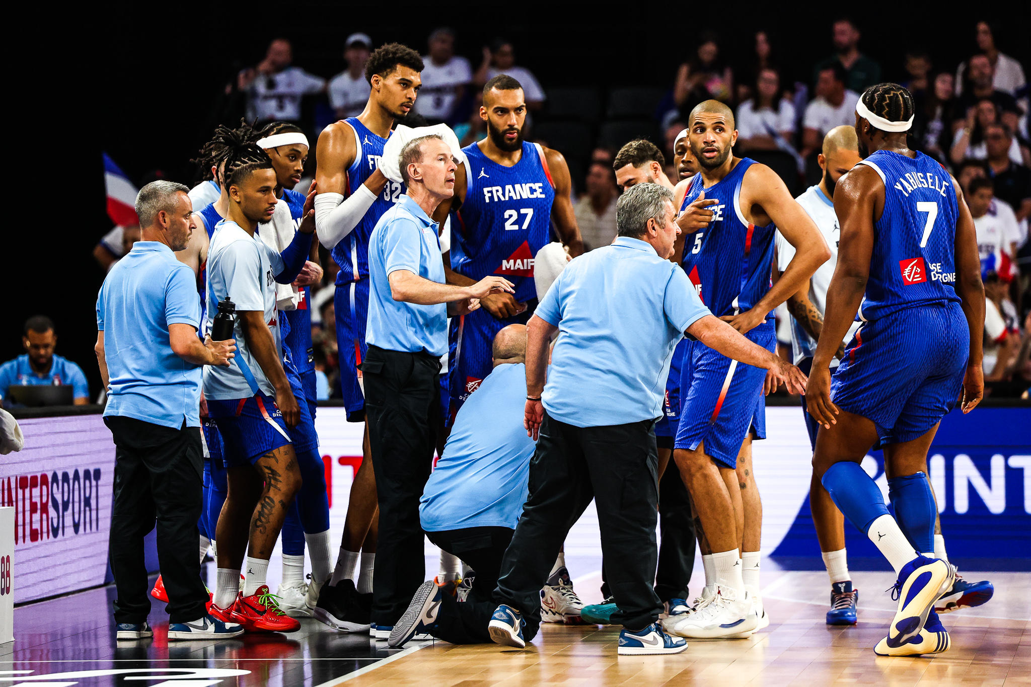 Les Bleus ont essuyé un 3e revers de suite contre le Canada (J. Fidelin/ Icon Sport)