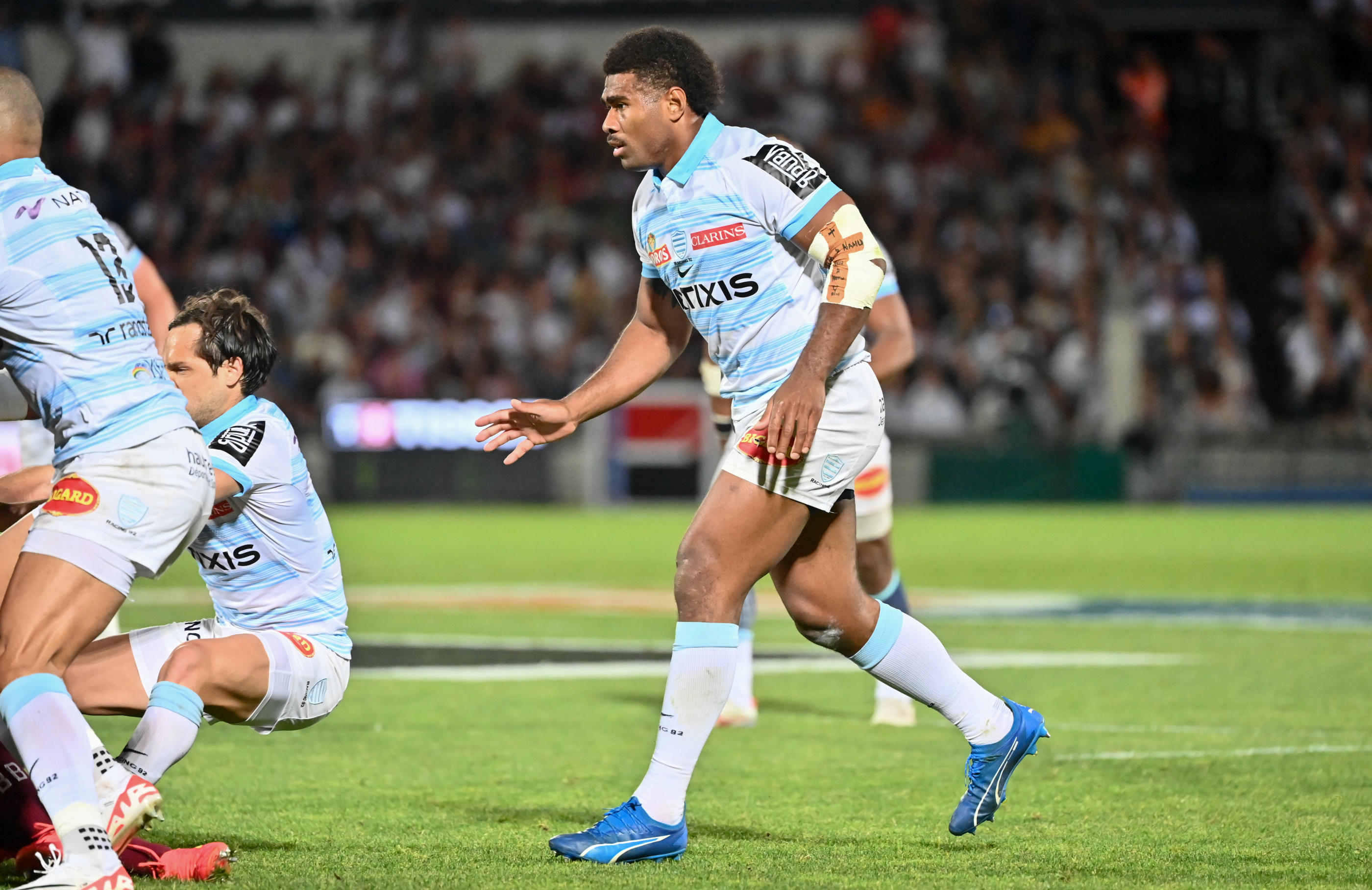 Vinaya Habosi, du Racing 92, ici en juin 2024 à Bordeaux. Loic Cousin/FEP/Icon Sport