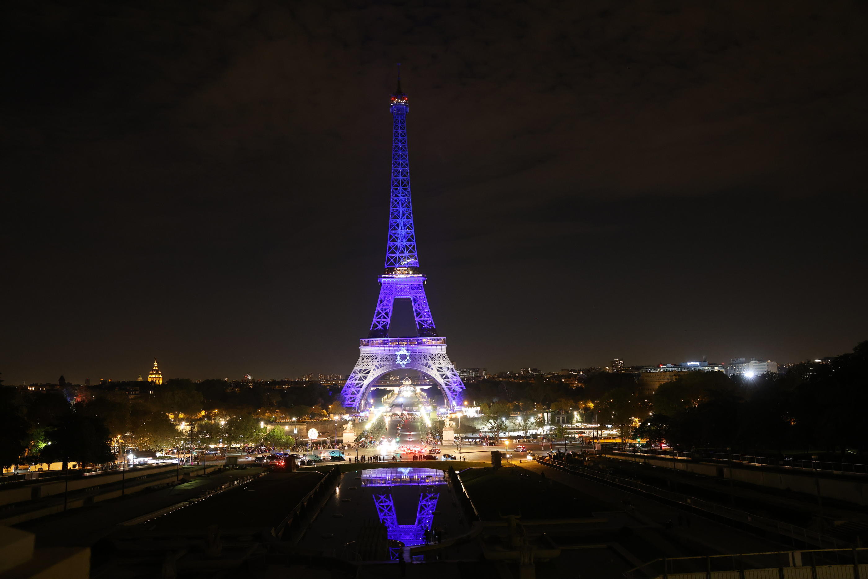 La Tour Eiffel illuminée