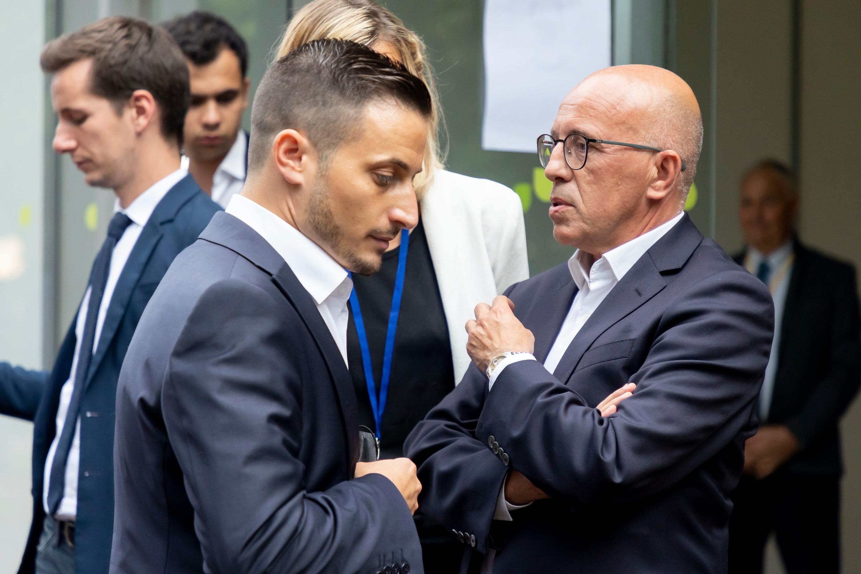 Paris, septembre 2021. Maxime Minot (LR) (au premier plan) aurait été tenté par une étiquette LR/RN et le camp d'Éric Ciotti, lors du dernier scrutin, avant de renoncer face à la pression des cadres du département. Maxppp/IP3/Vincent Isore