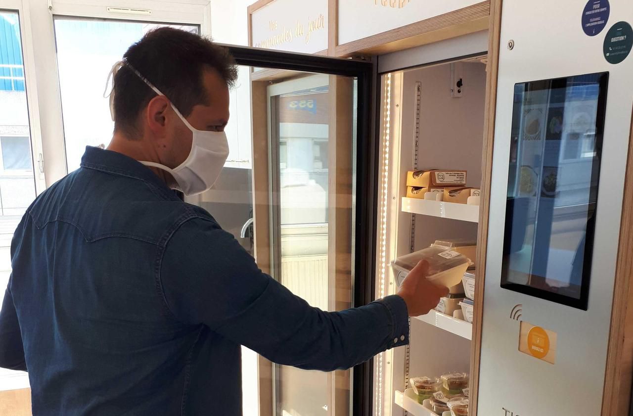 Cantine connectée Lille : frigo connecté pour repas en entreprise