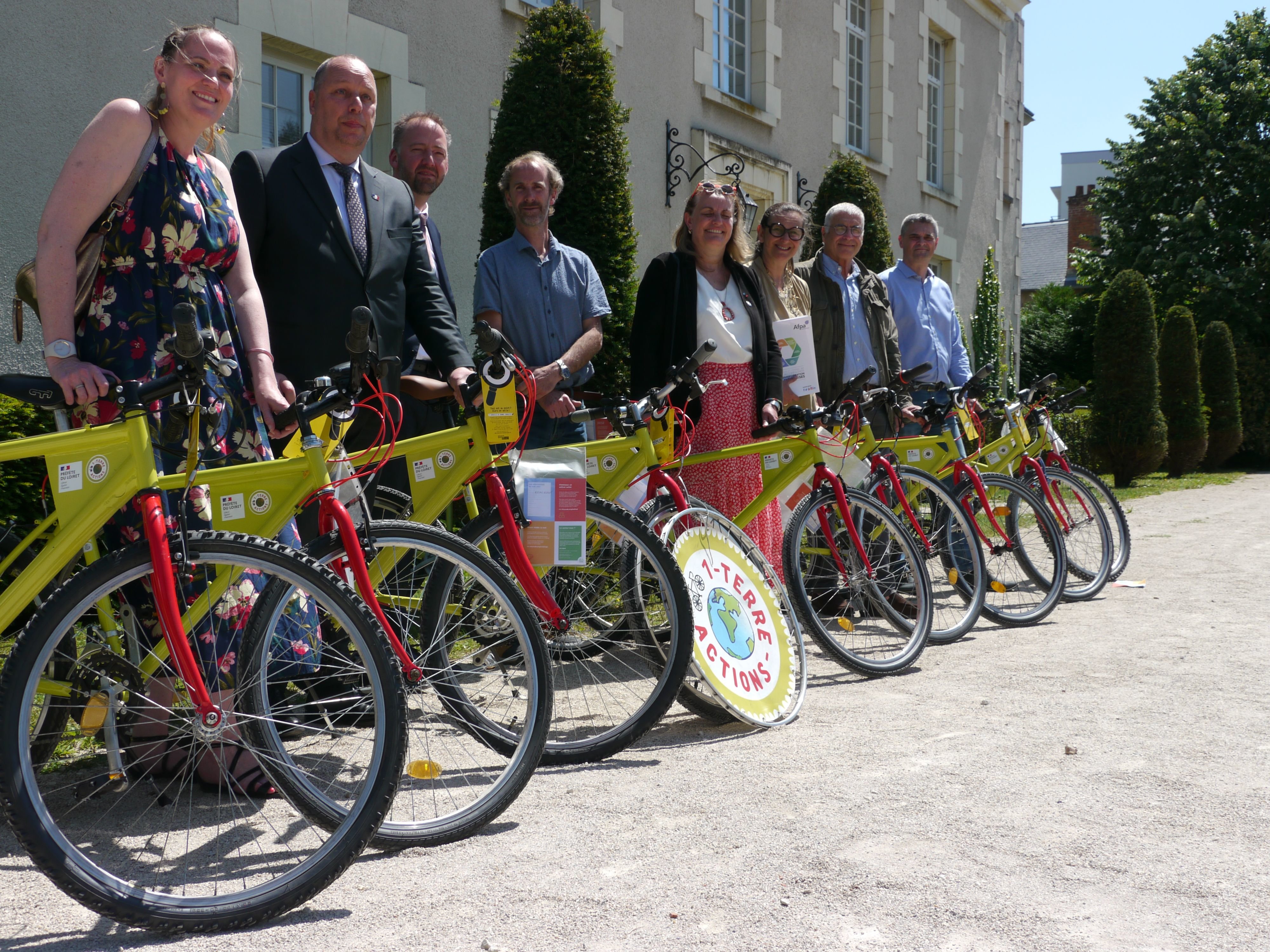 Le 31 mai 2023, l'AFPA Olivet a réceptionné 10 vélos reconditionnés qu'elle prêtera gracieusement aux stagiaires qui en feront la demande pour se rendre sur leur lieu de stage. LP/Elodie Cerqueira