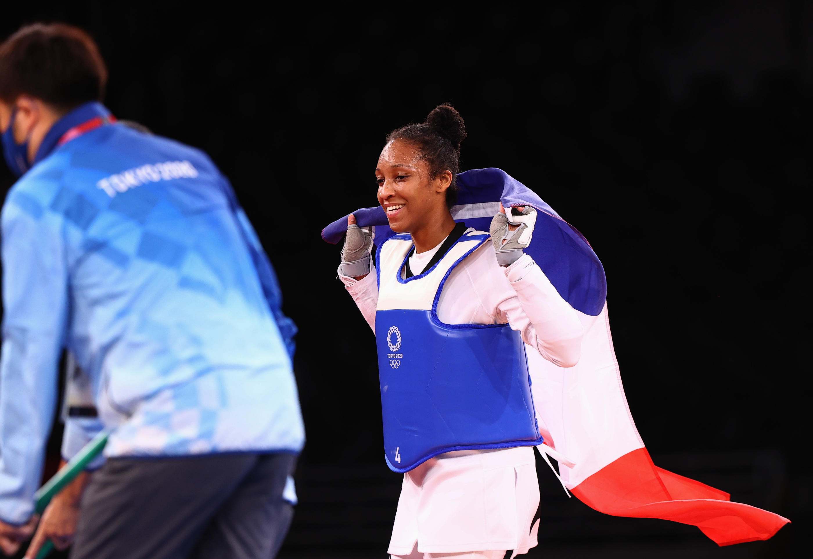 Après sa médaille de bronze, obtenue ce mardi à Tokyo, Althéa Laurin a déjà les yeux rivés vers Paris en 2024. REUTERS/Murad Sezer