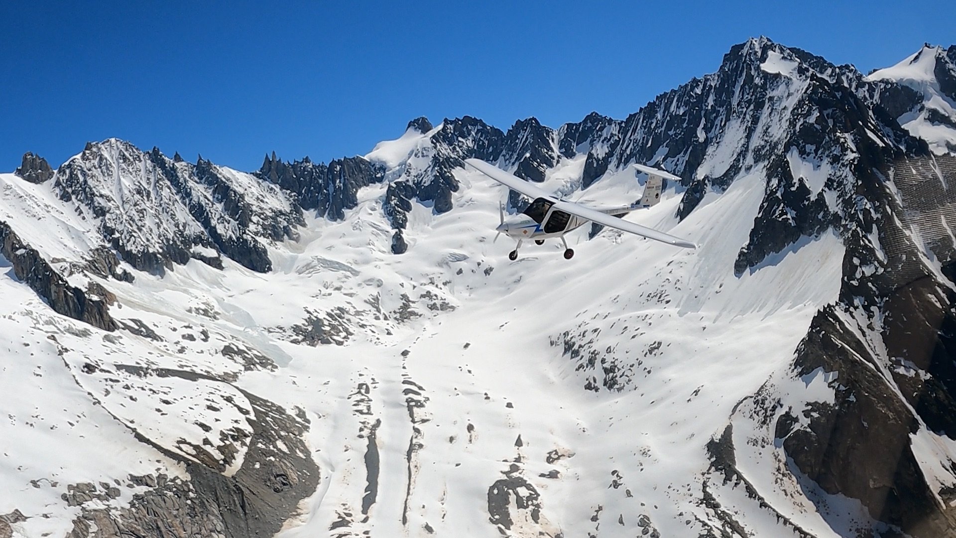 Survol du Mont-Blanc en Hélicoptère près d'Annecy