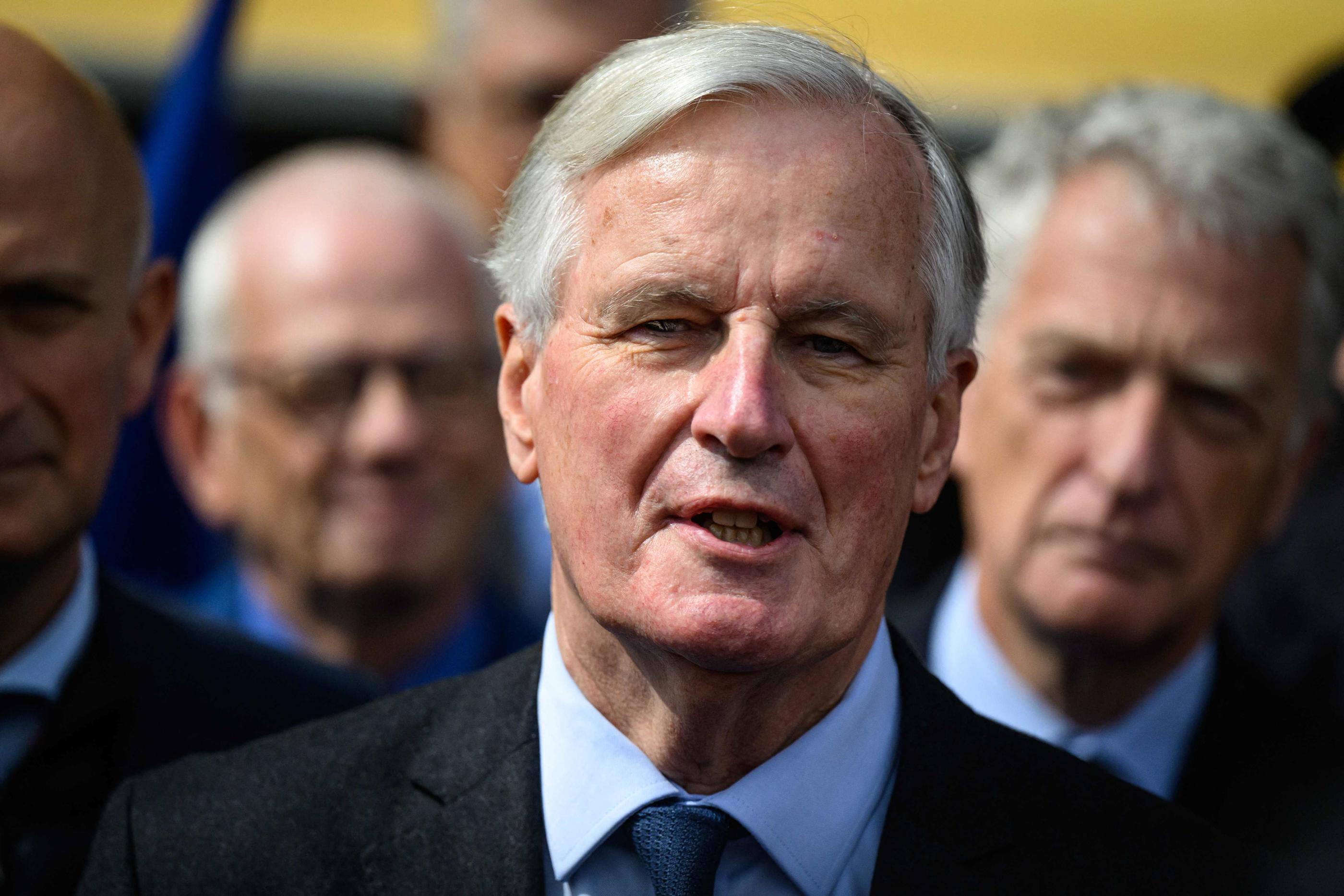 Le Premier ministre Michel Barnier se rendra ce jeudi à la rentrée politique des parlementaires Les Républicains. AFP/JEFF PACHOUD