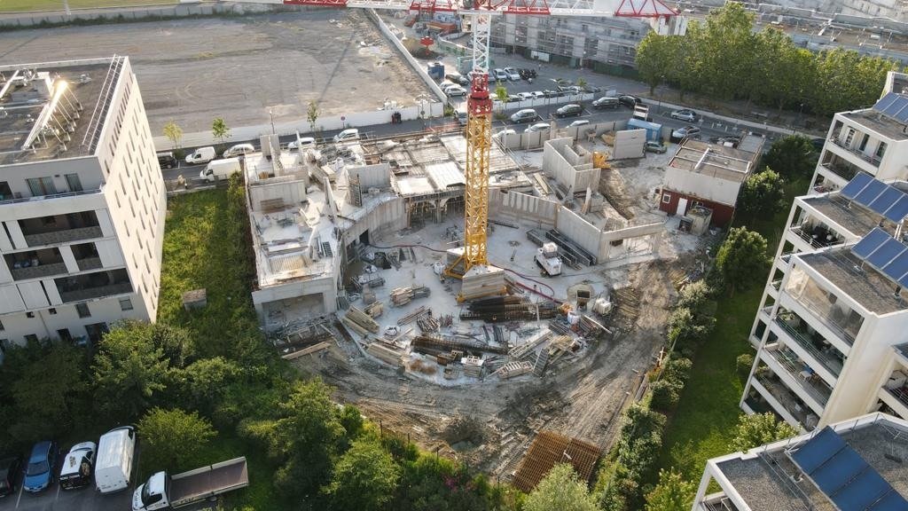 Les travaux de la mosquée Bilal, installée sur l’ancien site de la résidence de la Forestière, avancent de jour en jour. L'ouverture de la salle de prière est attendue à partir de l’été 2022. MOD CONCEPT