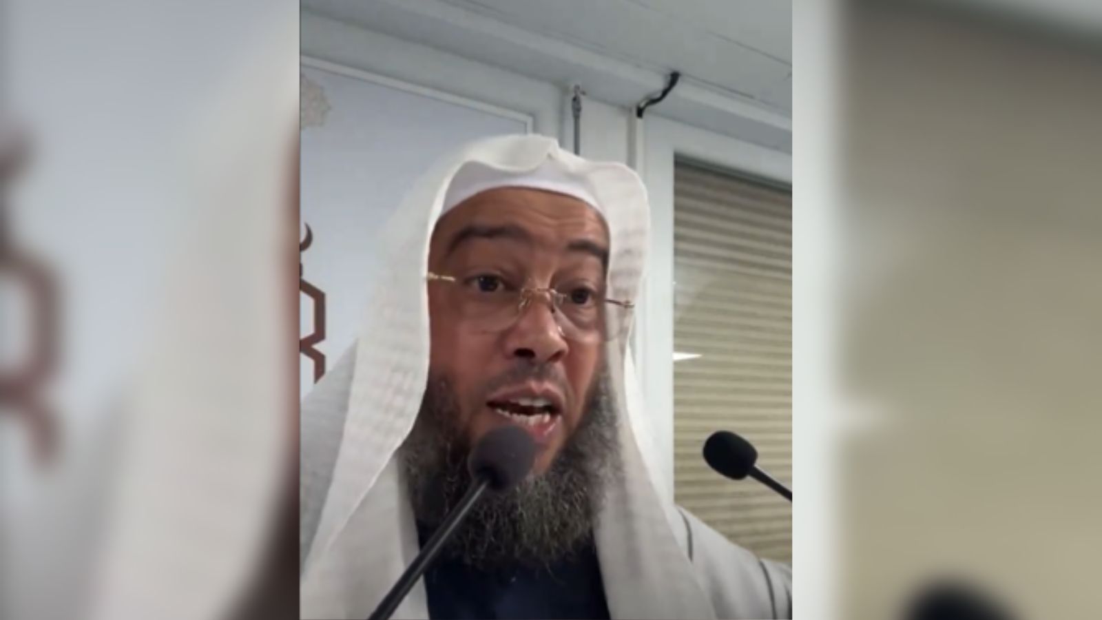 L'imam Mahjoub Mahjoubi, d'origine tunisienne, va faire l'objet d'une demande d'expulsion. DR