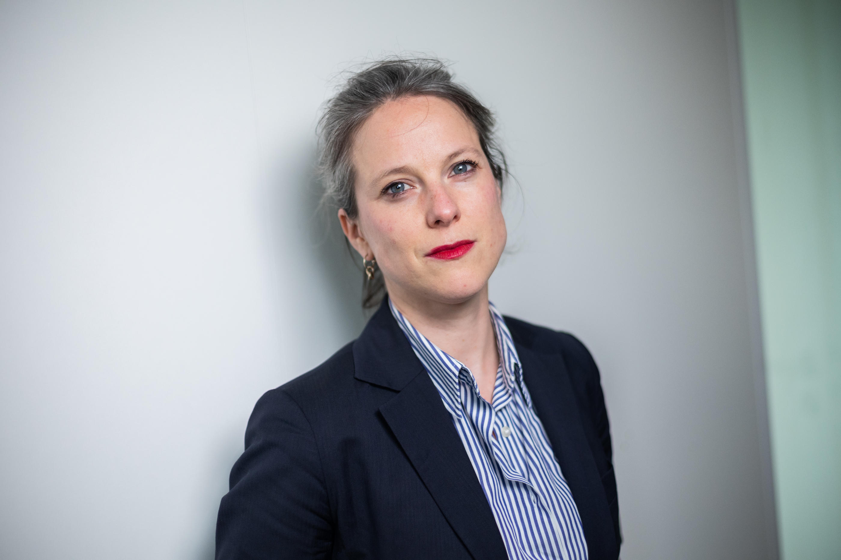 Lucie Castets est la candidate du NFP au poste de Première ministre. Sébastien Calvet/Mediapart