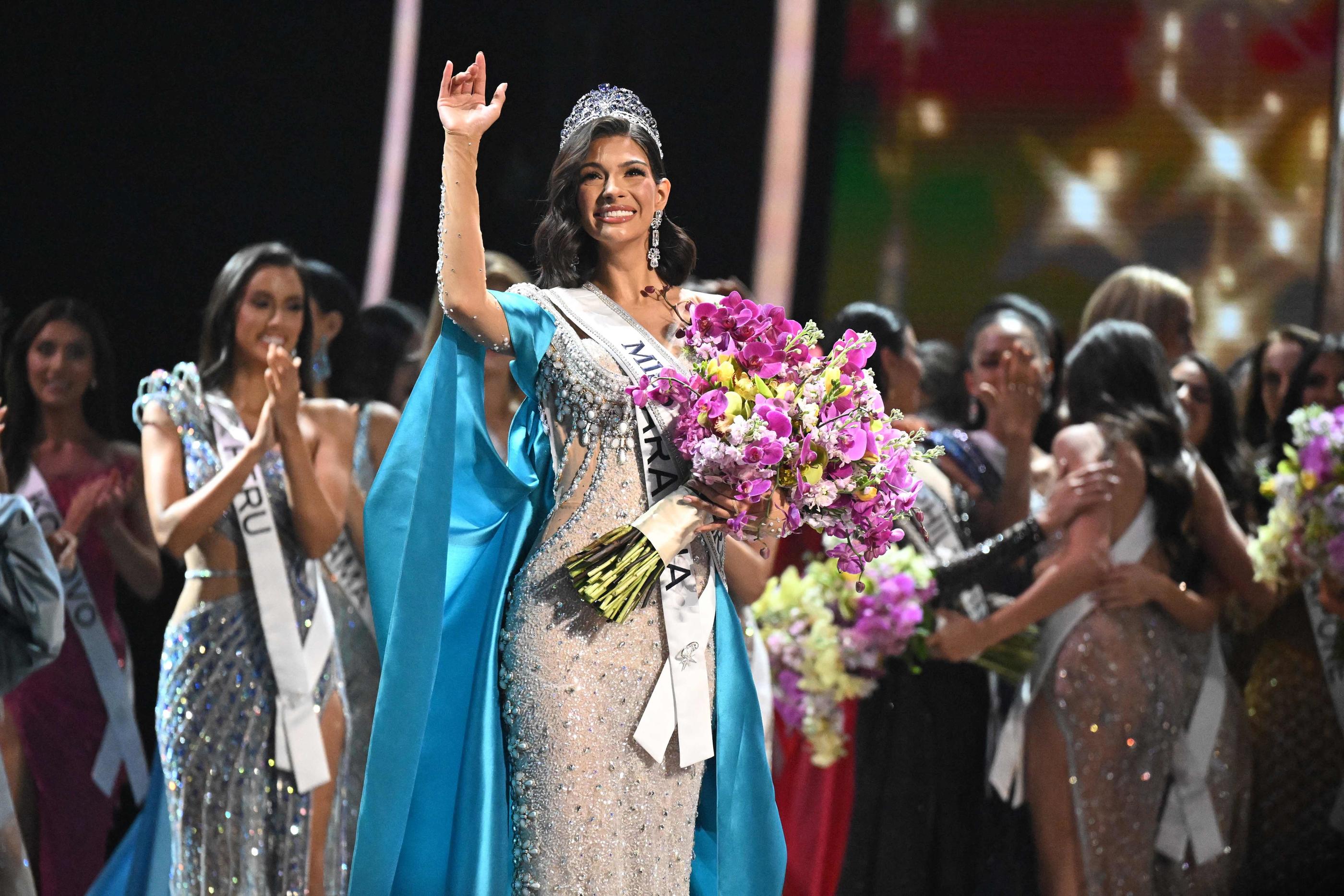 Le 18 novembre dernier, la candidate du Nicaragua Sheynnis Palacios était sacrée Miss Univers 2023,. AFP/Marvin Recinos