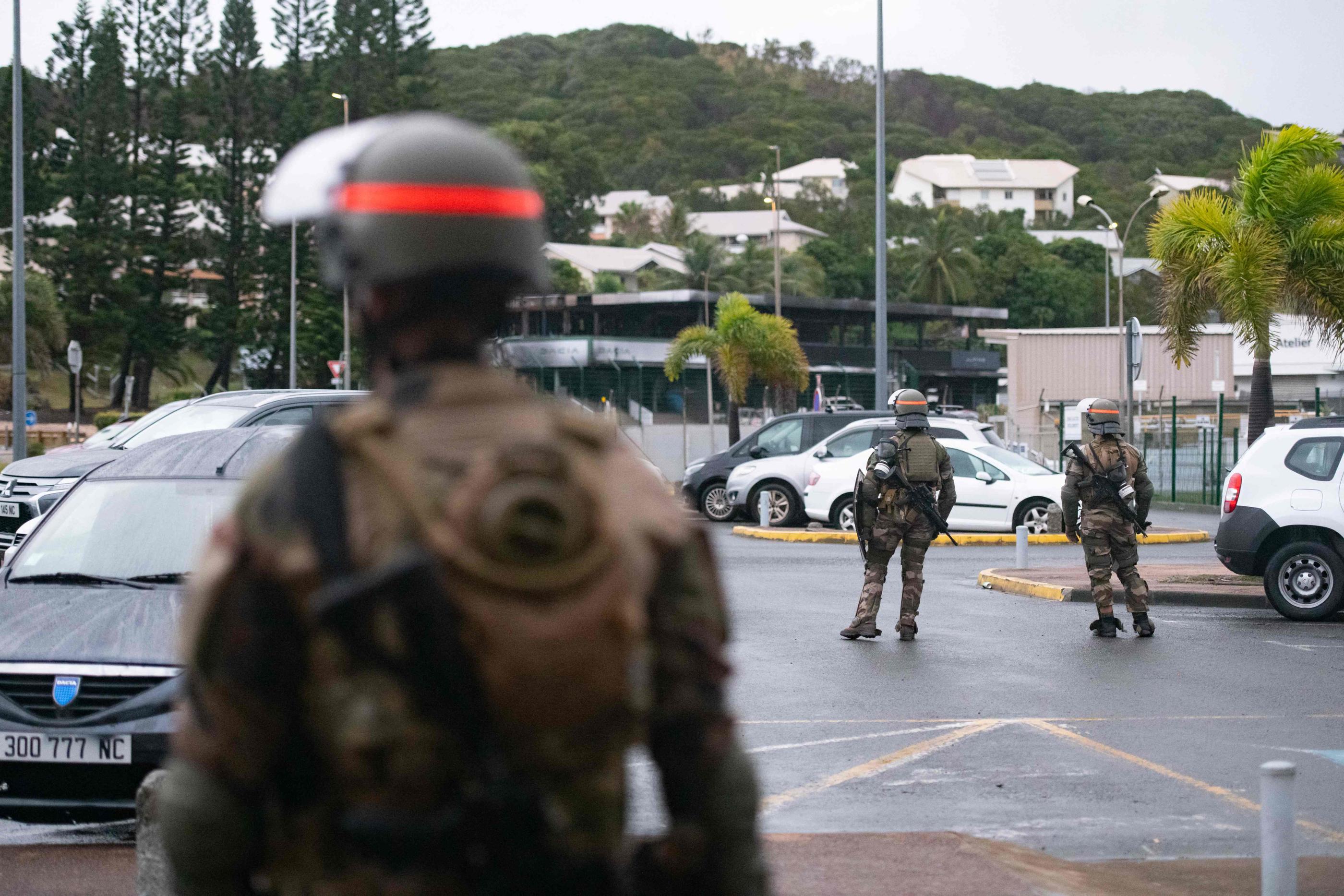 L'état d'urgence, décrété mercredi par Emmanuel Macron, est toujours en vigueur en Nouvelle-Calédonie. AFP/Delphine Mayeur
