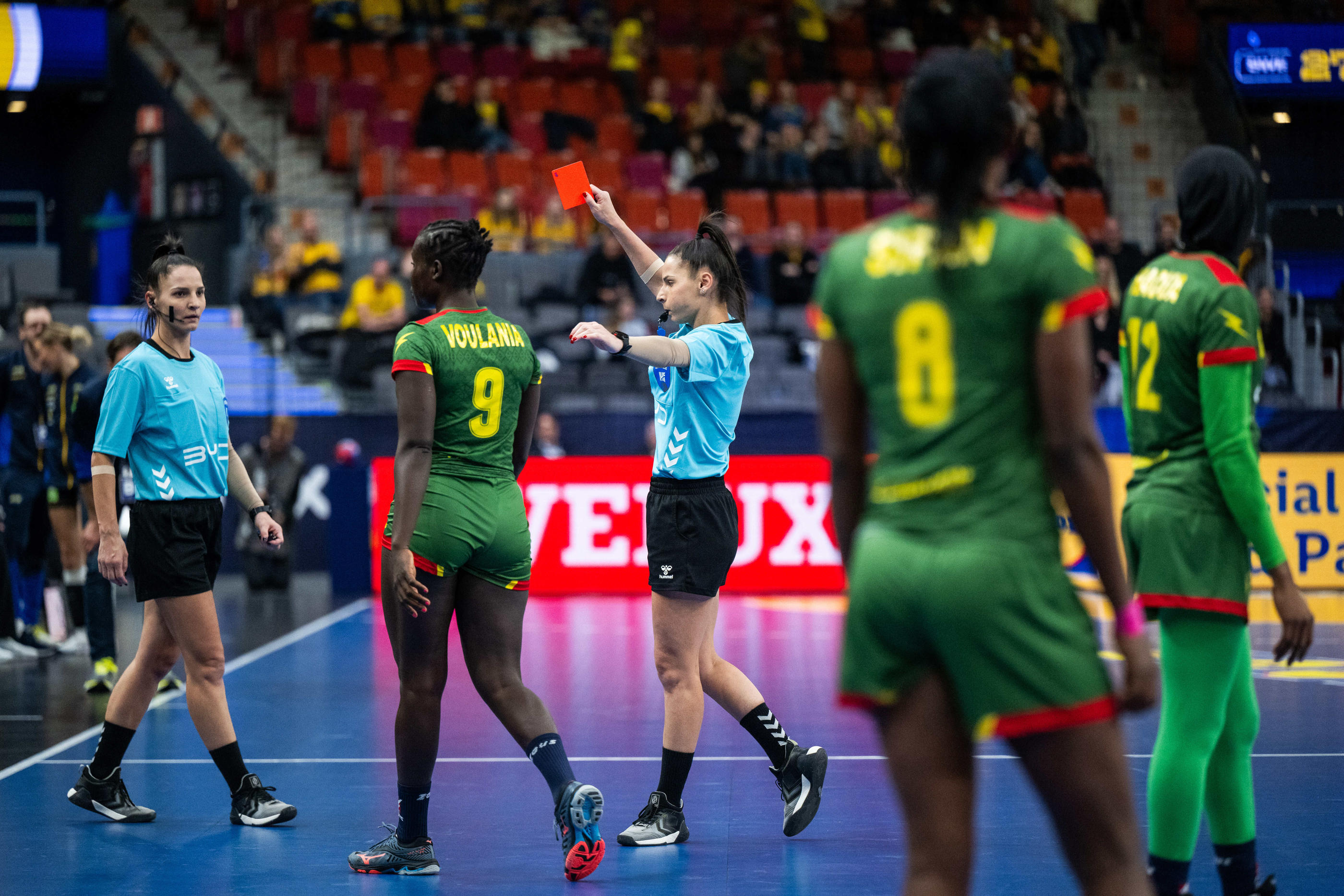 Le Cameroun n'aura pas d'équipe au tournoi féminin des Jeux olympiques à cause d'un problème de visa avant le tournoi de qualification (Photo Icon sport)
