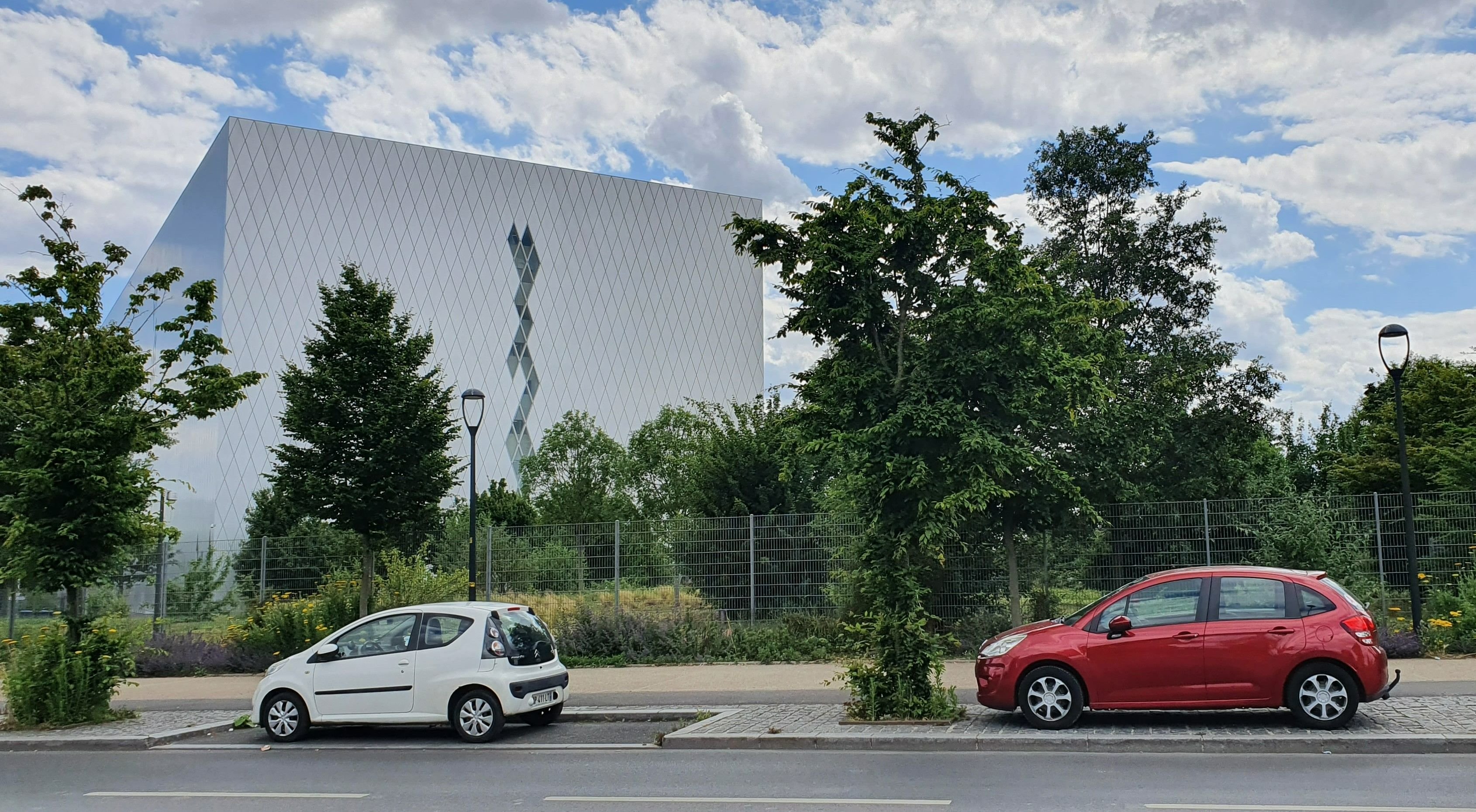 Pierrefitte-sur-Seine, le 2 juin 2022. Les Archives nationales vont s'agrandir, ce qui nécessite de déclasser la réserve foncière, identifiée comme espace végétalisé à préserver. LP/C.G.