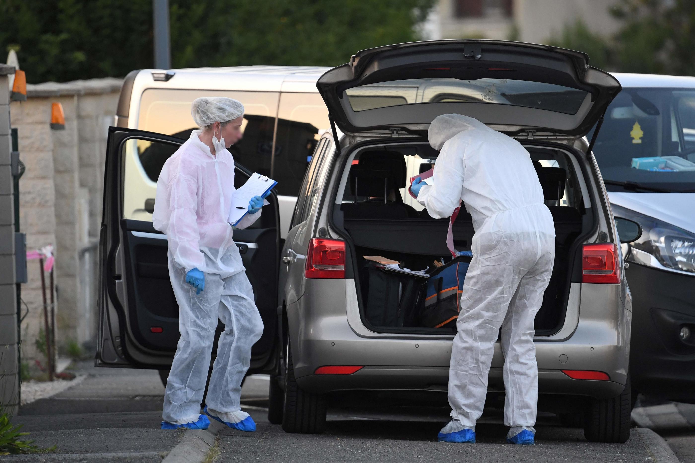 Le corps de son ex-femme et de ses deux enfants avaient été retrouvés jeudi à Dreux. AFP/Jean-François Monier