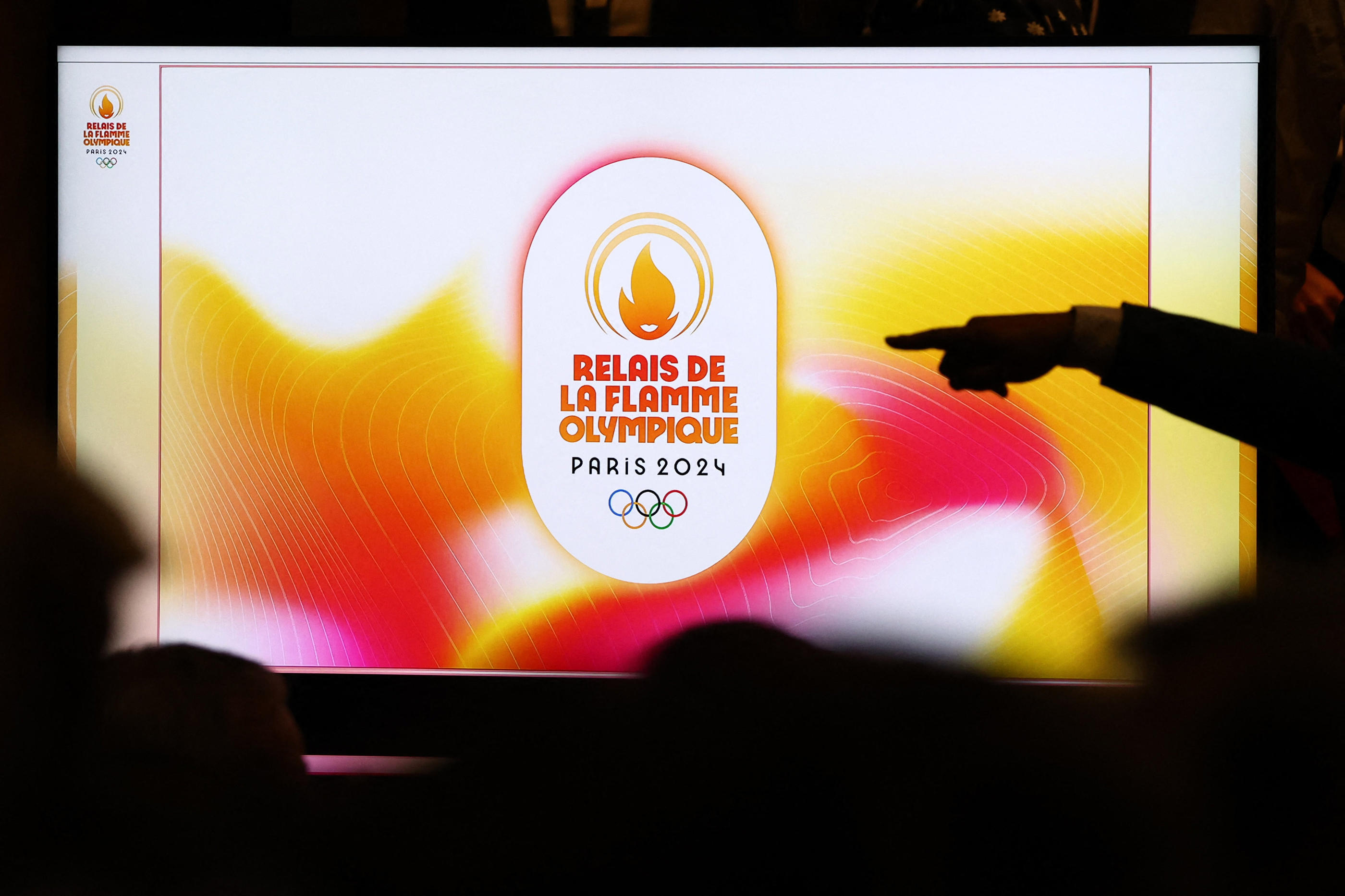 Paris 2024 a dévoilé vendredi le parcours du relais de la flamme olympique. REUTERS/Stephanie Lecocq