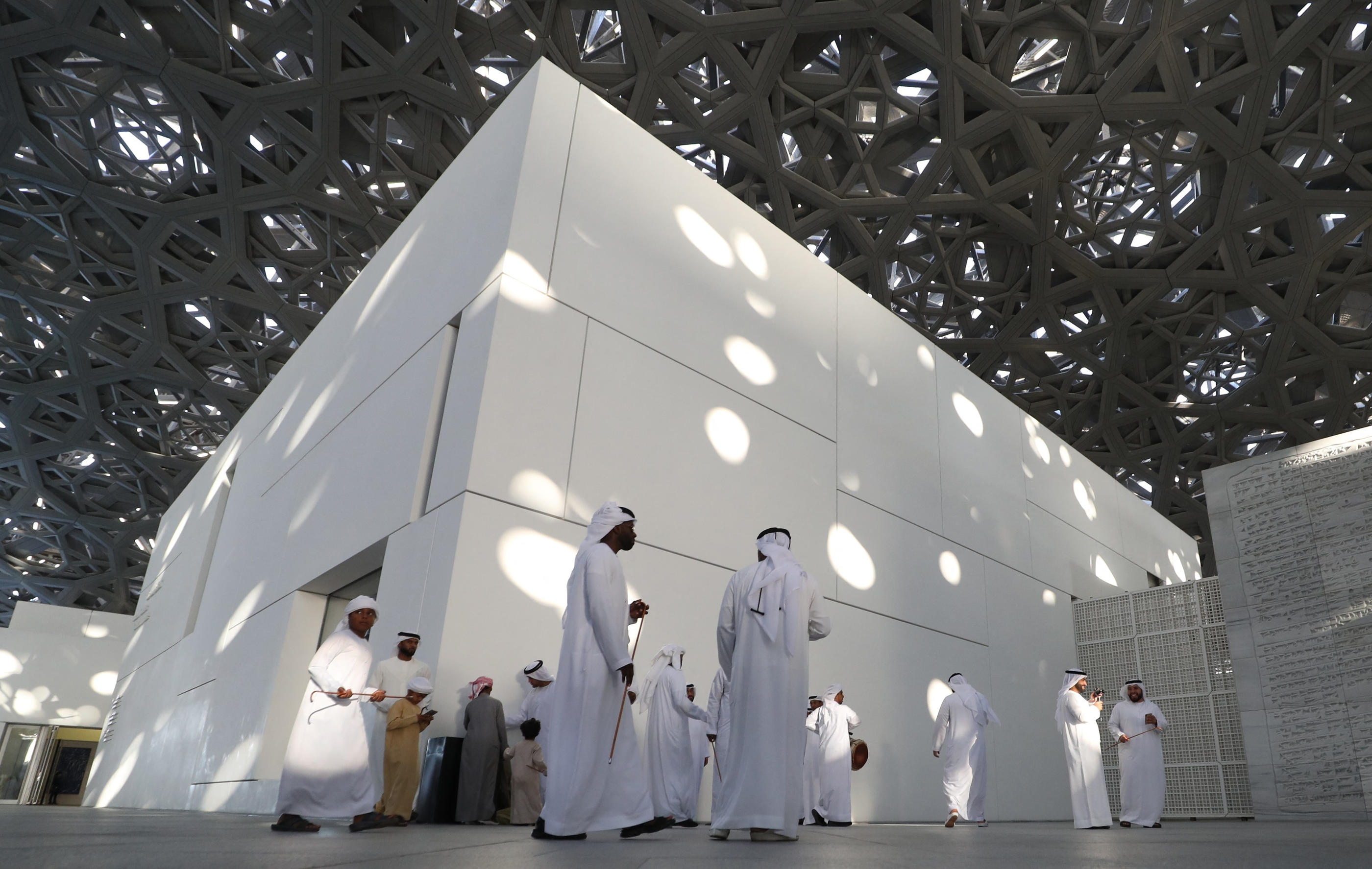Le Louvre Abou-Dhabi, inauguré en 2017, a alimenté rivalités et jalousies. AFP/Karim Sahib