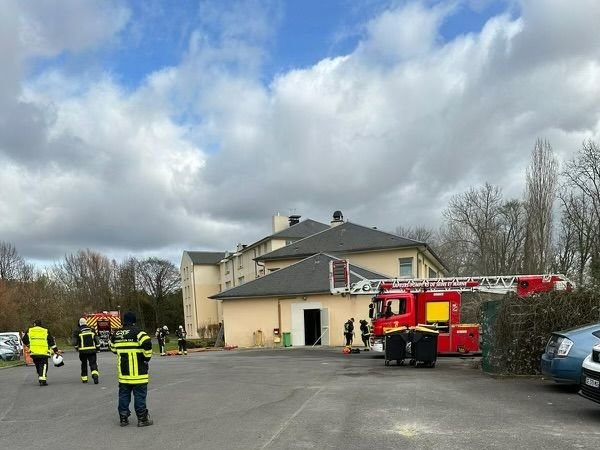 Lizy-sur-Ourcq, dimanche 19 février 2023. L'incendie dans le local électrique n'a fait aucune victime, mais a privé le site de courant pour plusieurs semaines. DR