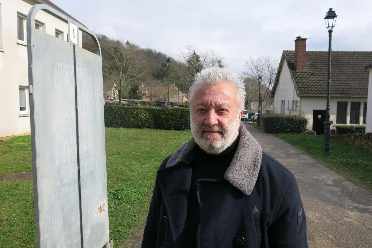 <b></b> Marcoussis, lundi 2 mars 2020. Comme en 2014, Olivier Thomas (DVG) mène la seule liste en lice en vue de la municipale du 15 mars à Marcoussis.