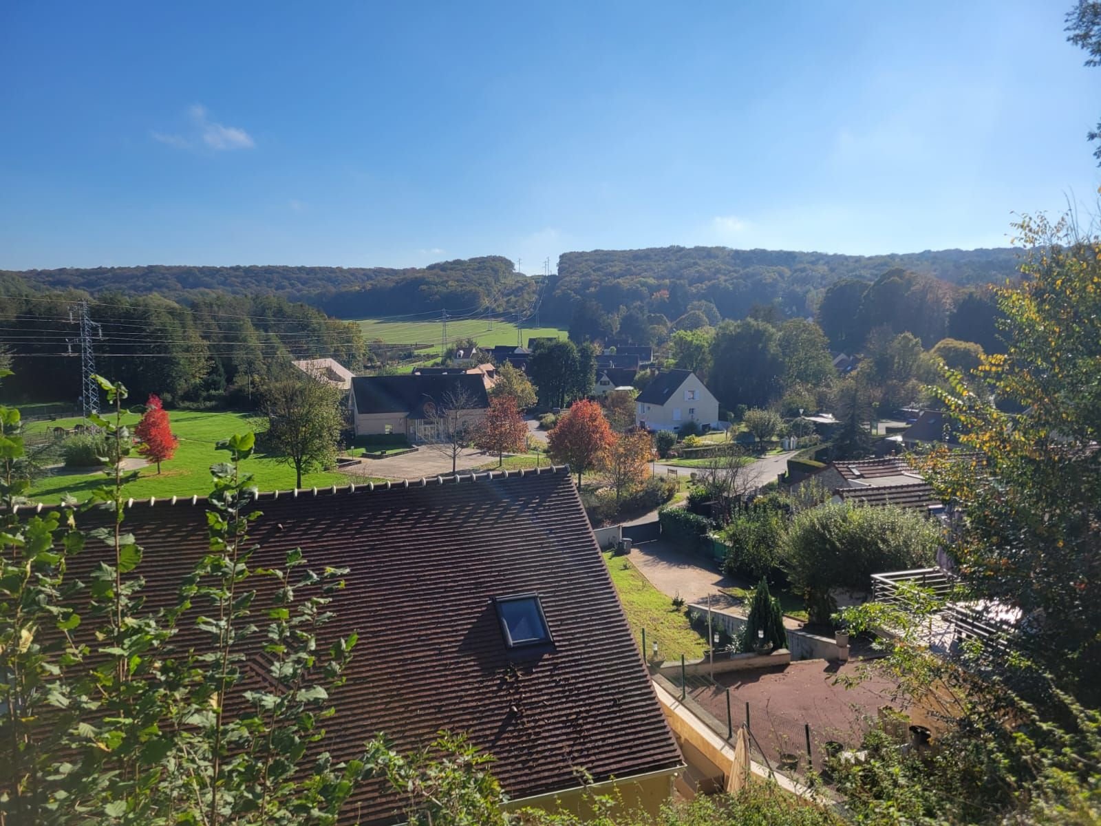 Souzy-la-Briche, le 24 octobre. En dix ans, la taxe foncière a explosé dans cette commune de moins de 500 habitants. LP/Julien Lec'hvien