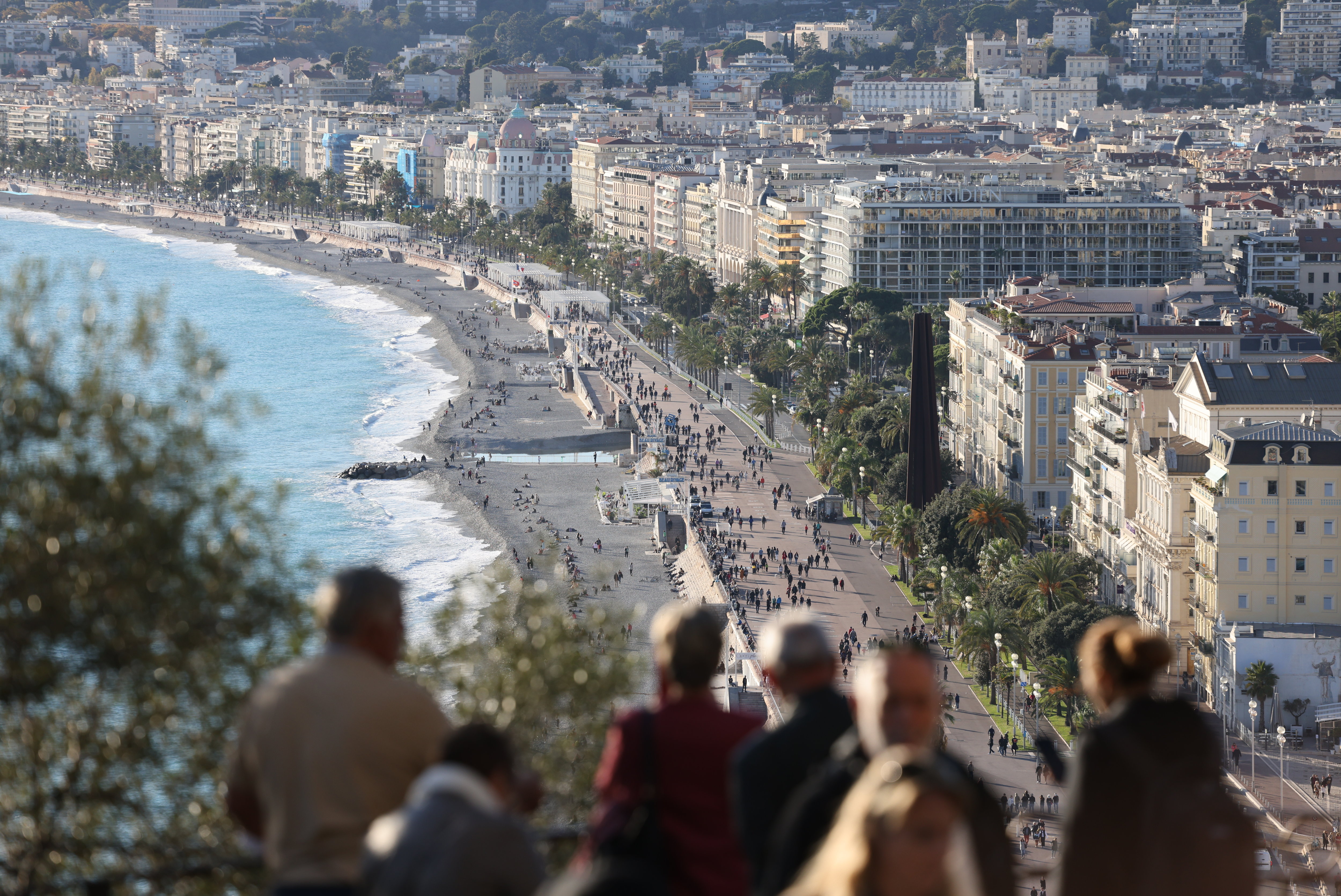 En 2017, Emmanuel Macron était déjà arrivé en tête du second tour à Nice. LP/Arnaud Journois
