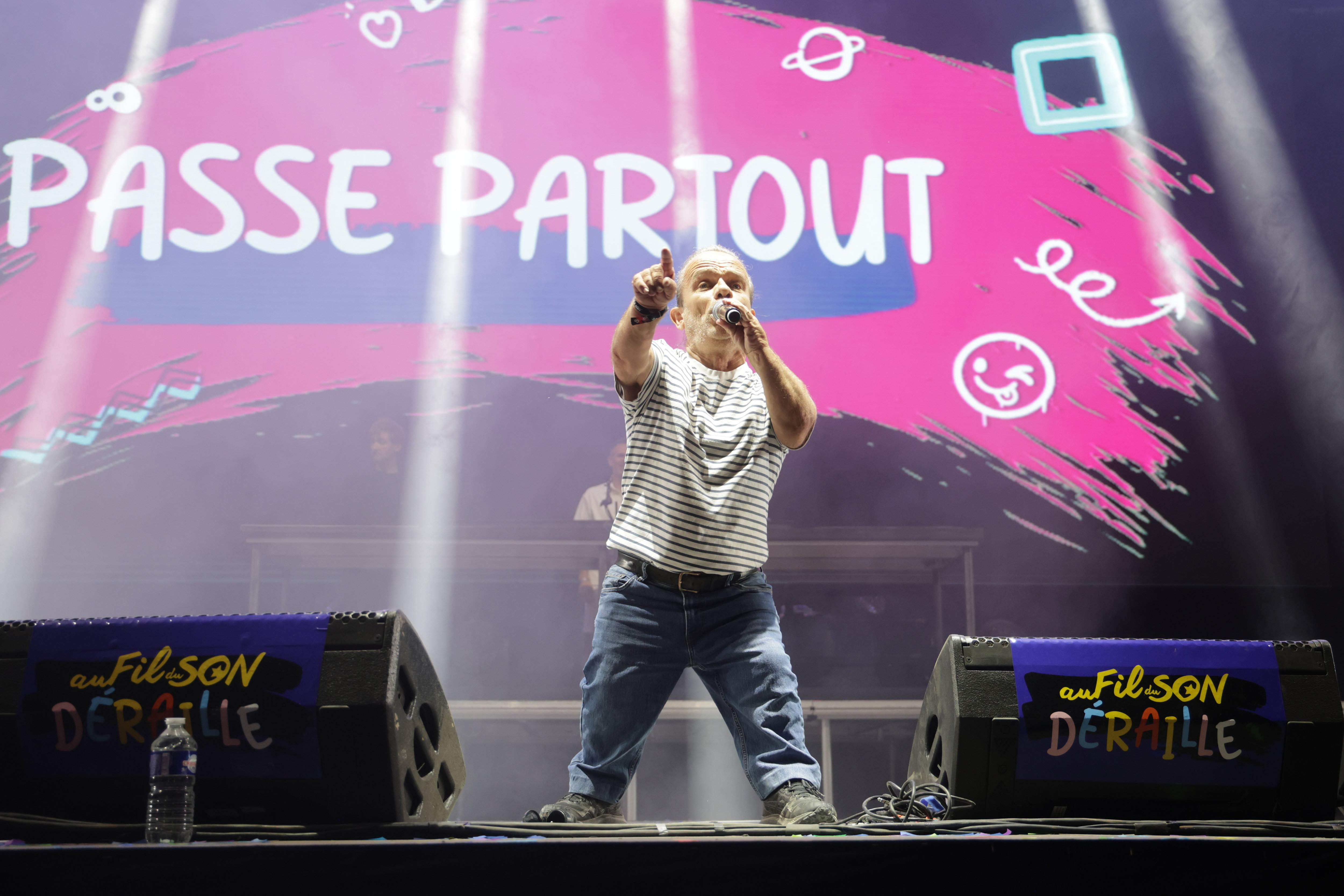 Je reprends aussi des chansons de Johnny Hallyday » : Passe-Partout, de  Fort Boyard aux scènes de festivals - Le Parisien