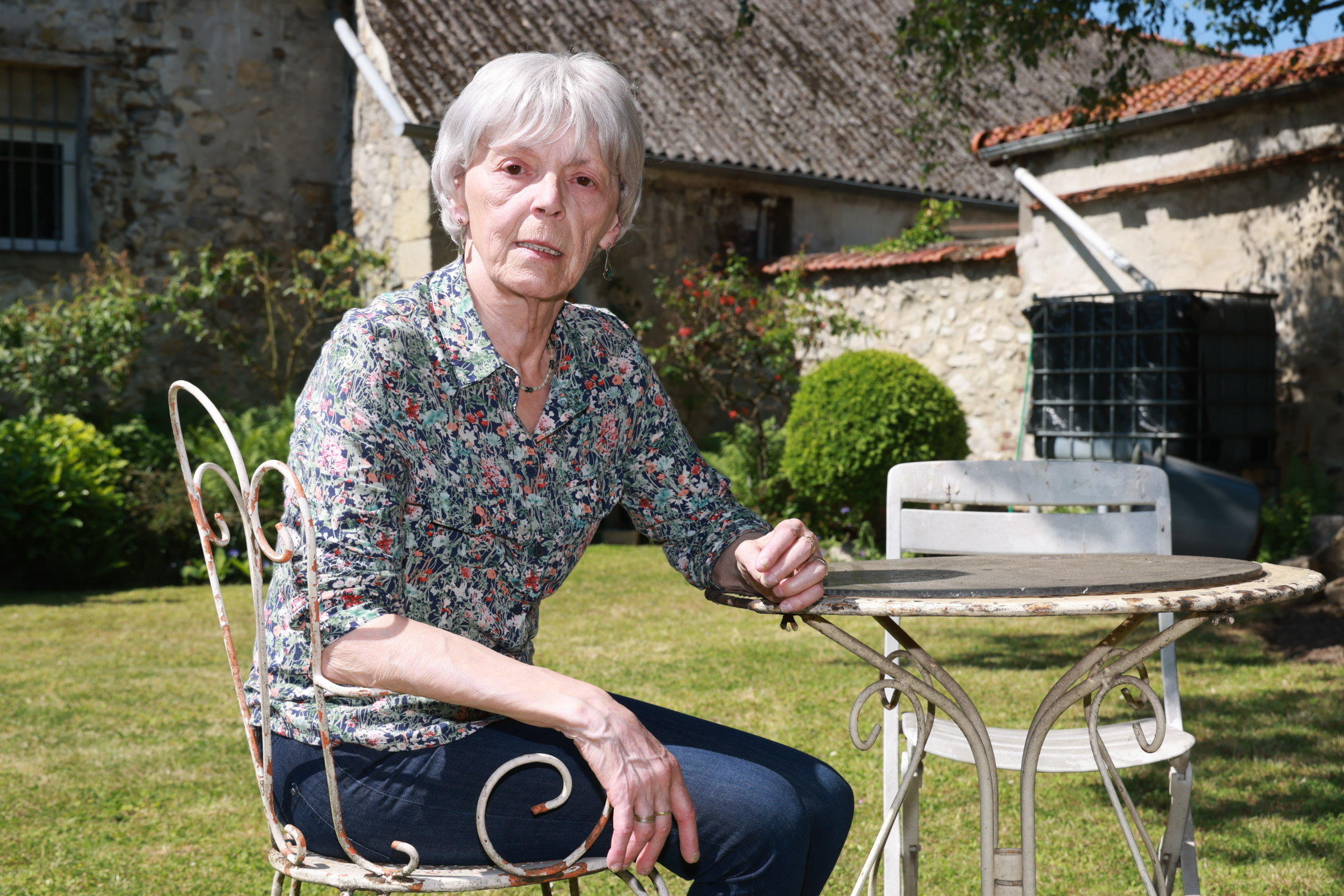 Louvres (Val-d'Oise), jeudi 1er juin. Danielle, 71 ans, a intégré fin 2021 le protocole Thor, qui évalue un traitement de son cancer par erdafitinib. LP/Philippe Lavieille