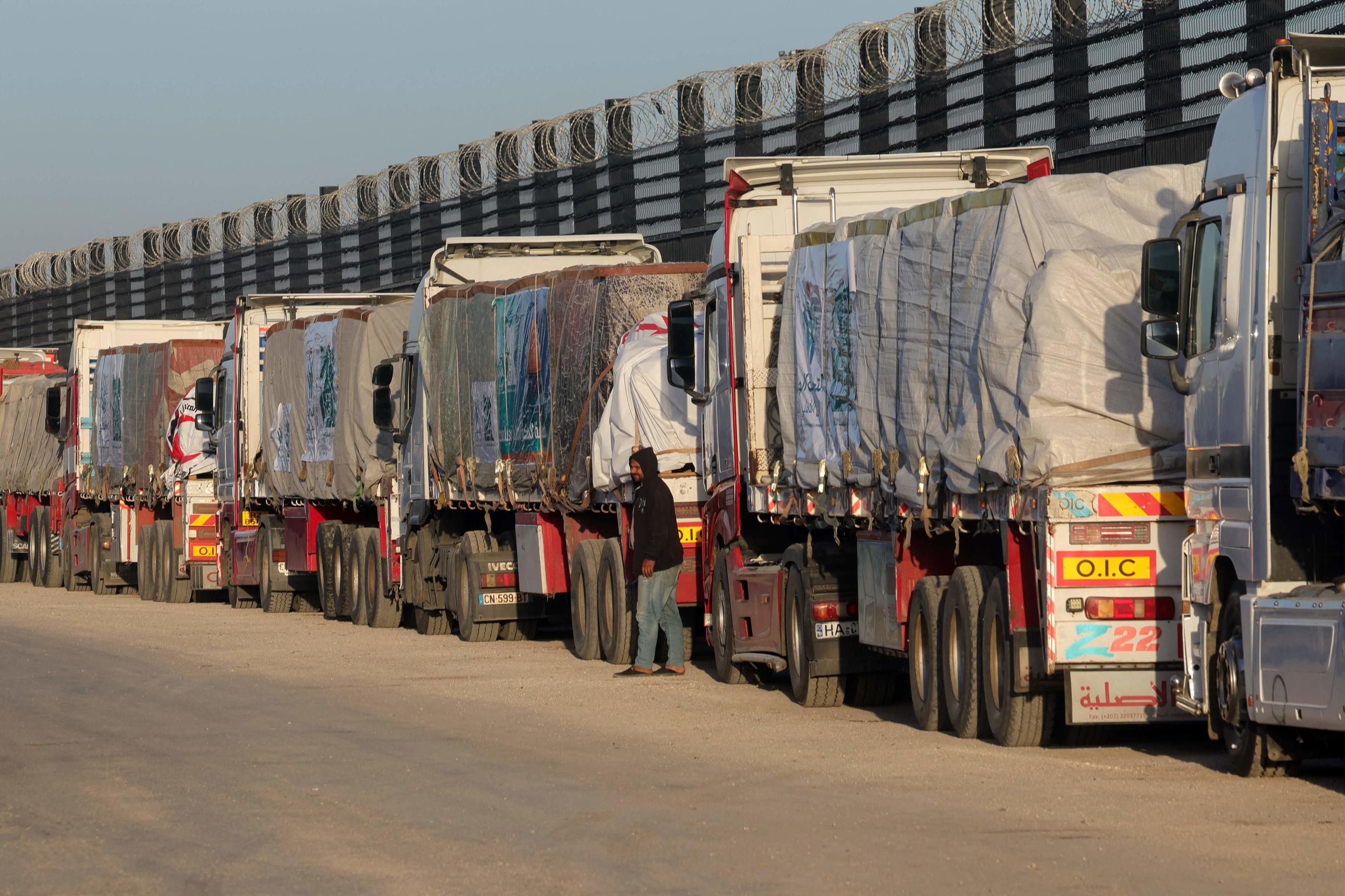 L’armée israélienne a pris le contrôle du point de passage de Rafah. L’Unrwa a appelé à laisser l’aide humanitaire transiter par le passage du Rafah. AFP/Giuseppe Cacace