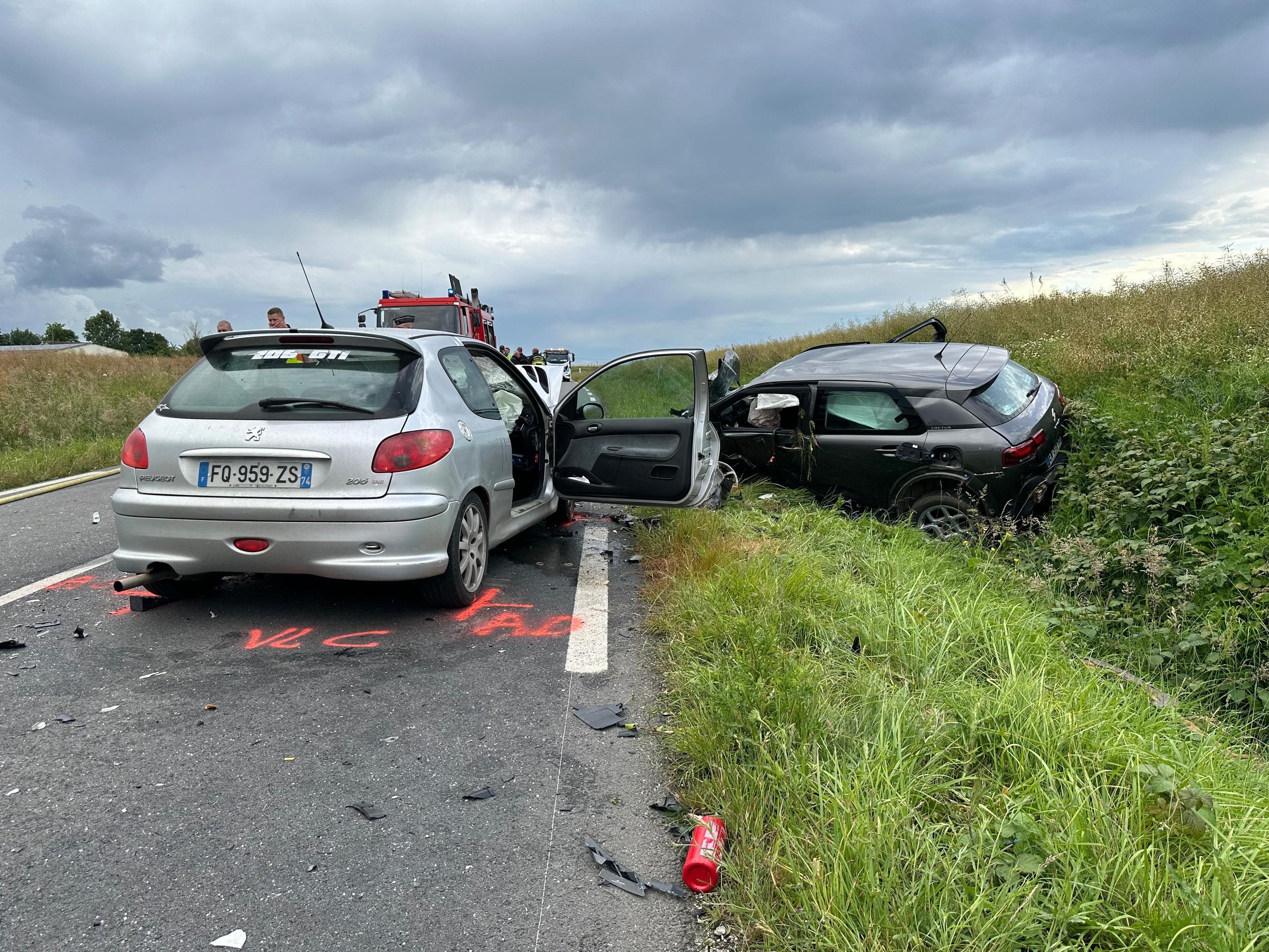 Le 18 juin 2024, la collision entre trois véhicules près de Bailleau-le-Pin (Eure-et-Loir) avait entraîné la mort de sept personnes. ©/PHOTOPQR/ECHO REPUBLICAIN/EMMANUEL BRUN