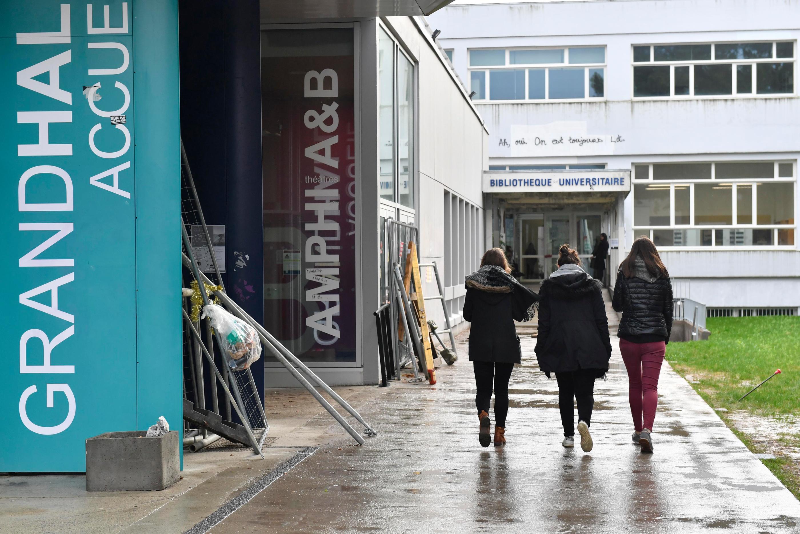 L’Université de Nantes a déposé plainte en mars après la découverte de tags à caractère antisémites sur le campus du Tertre (ici en 2018). PhotoPQR/Presse Océan/Nathalie Bourreau