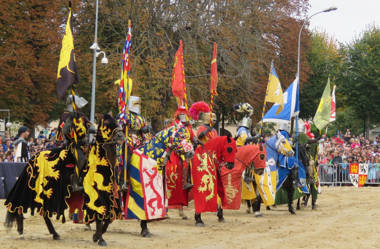 <b></b> Un spectacle de chevalerie est au programme de la 1re fête médiévale de Montlhéry. (LP).