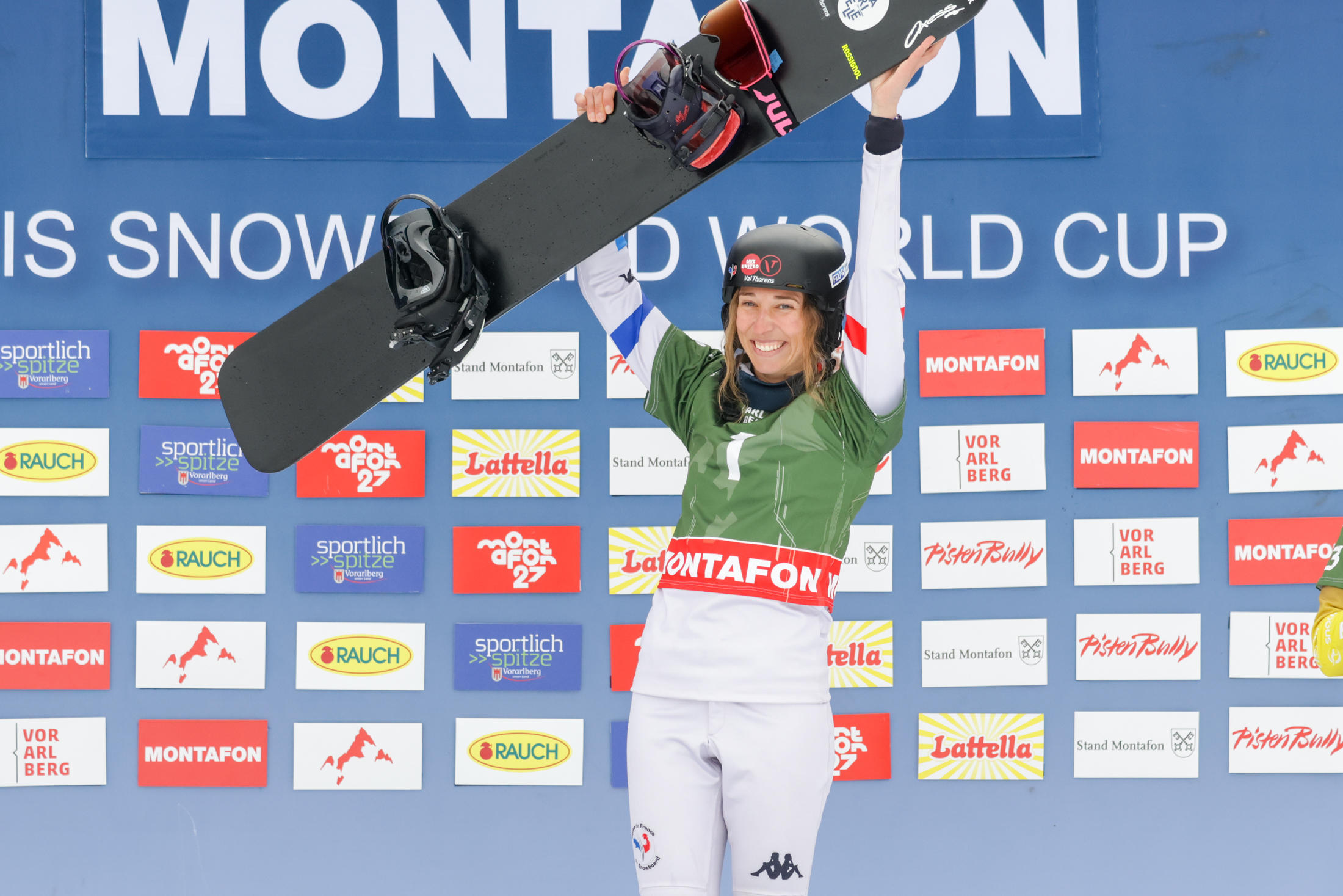 Chloé Trespeuch a remporté la Coupe du monde de snowboard cross (Photo Icon Sport)