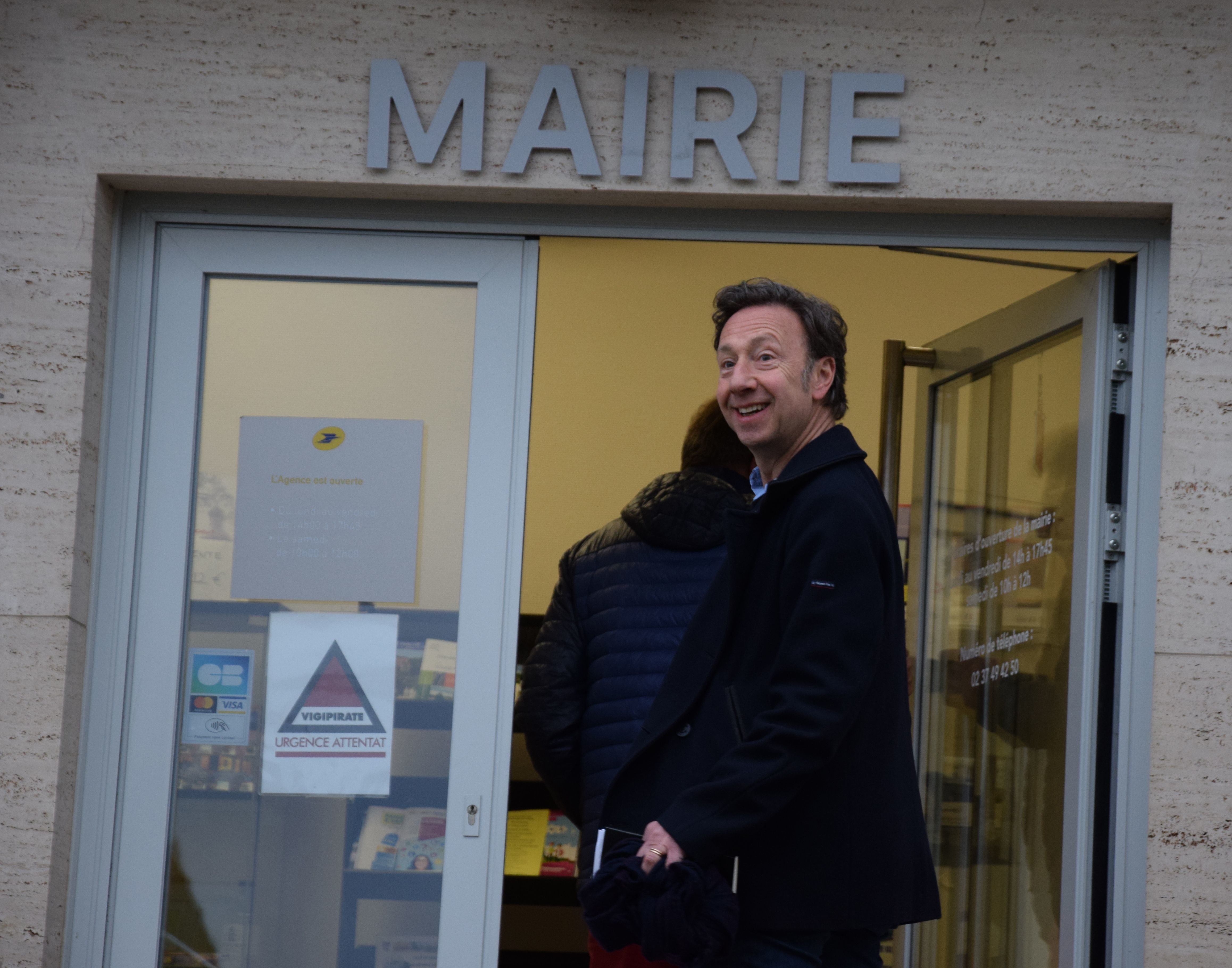 Stéphane Bern, simple conseiller municipal, va s'investir dans les actions culturelles et patrimoniales à Thiron-Gardais (Eure-et-Loir). LP/Christophe Blondel