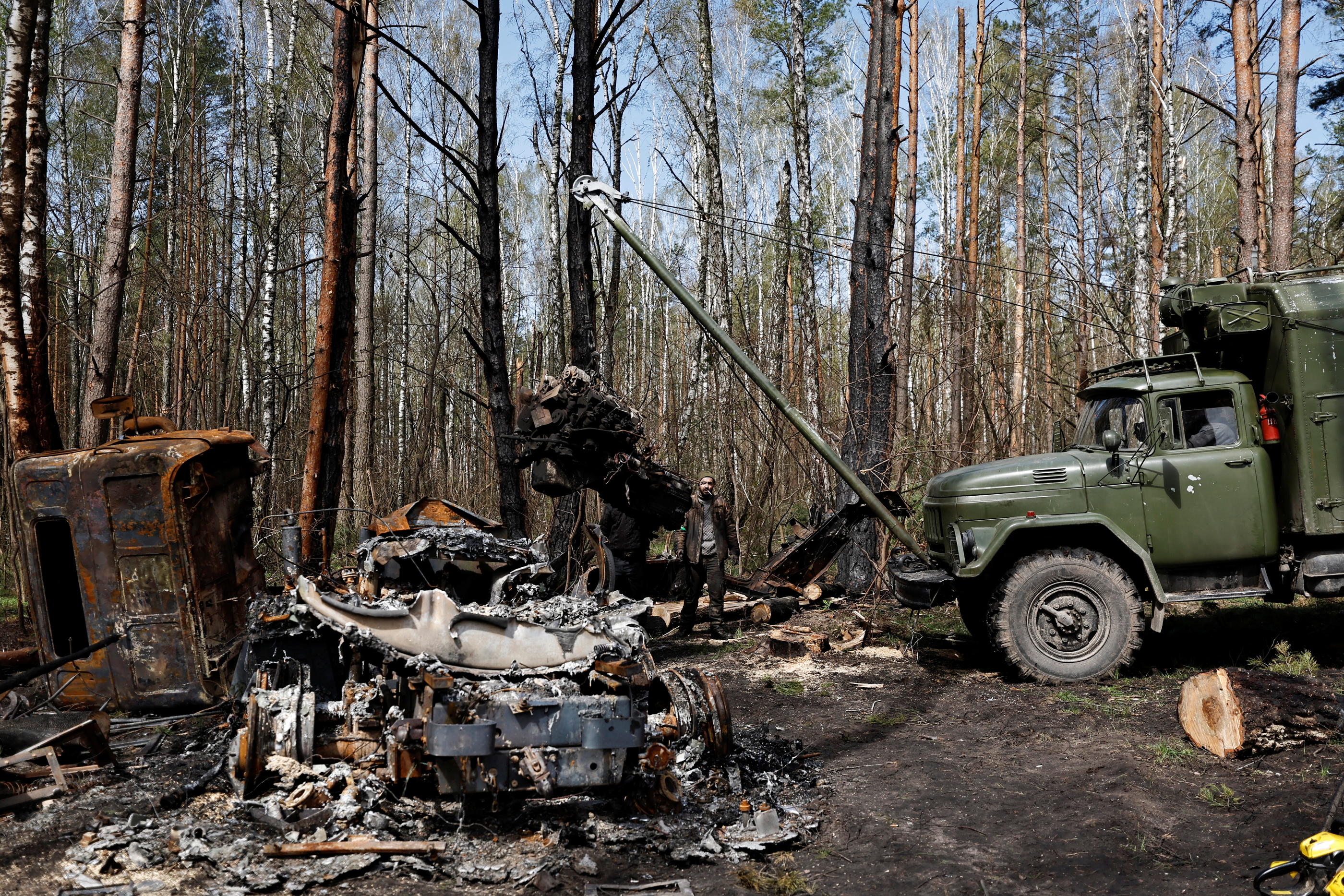 Les Russes rencontre des difficultés en Ukraine. Reuters/Zohra Bensemra