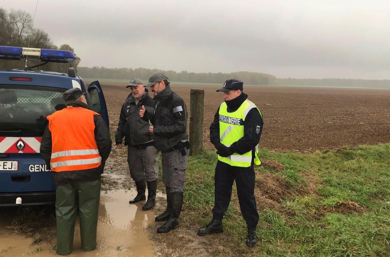 <b></b> Malgré de très mauvaises conditions climatiques, les gendarmes de Tournan et les agents de l’ONF ont contrôlé 16 chasseurs. 