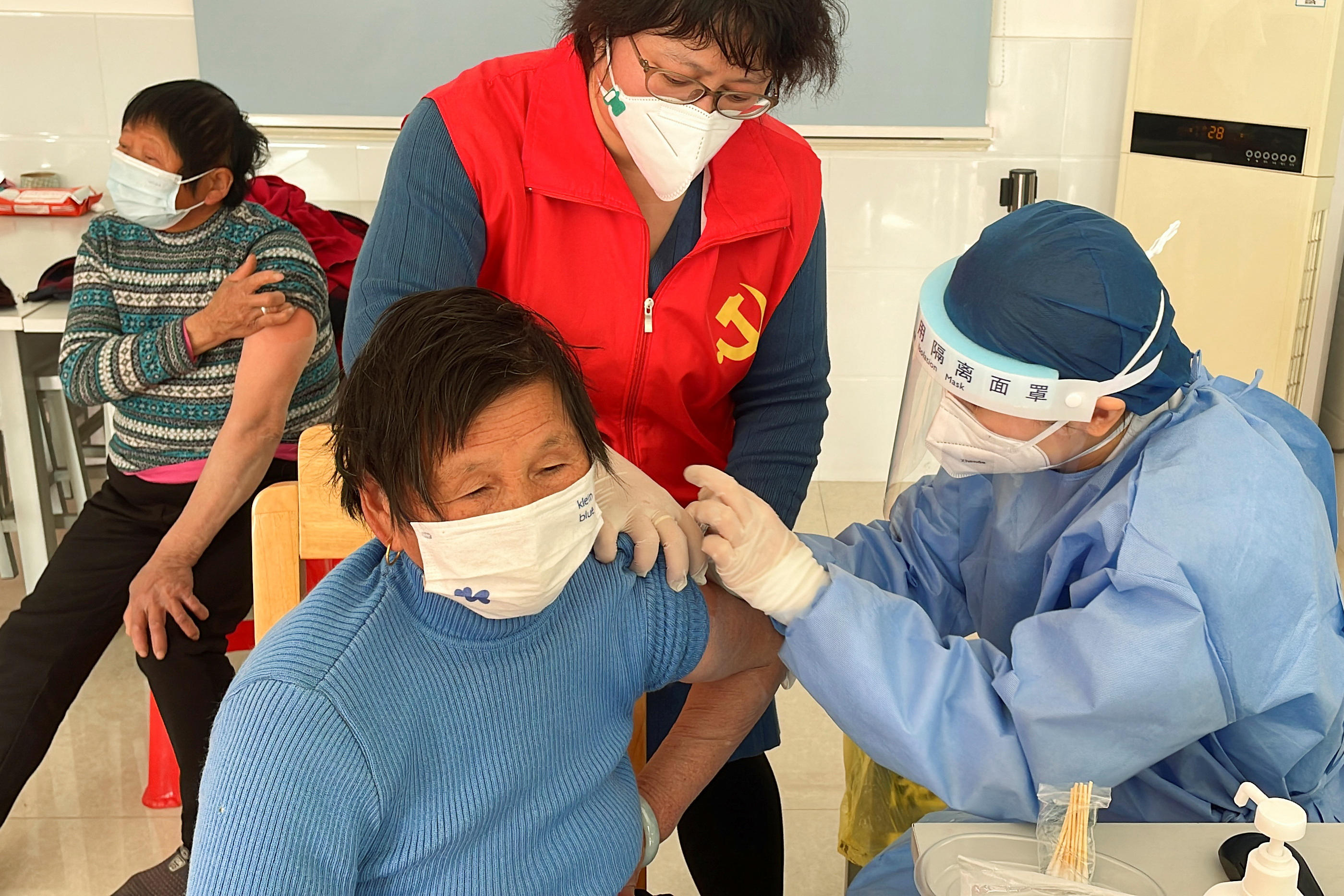 Les vaccins étrangers ne sont toujours pas autorisés en Chine. (Illustration). Reuters/ Brenda Goh