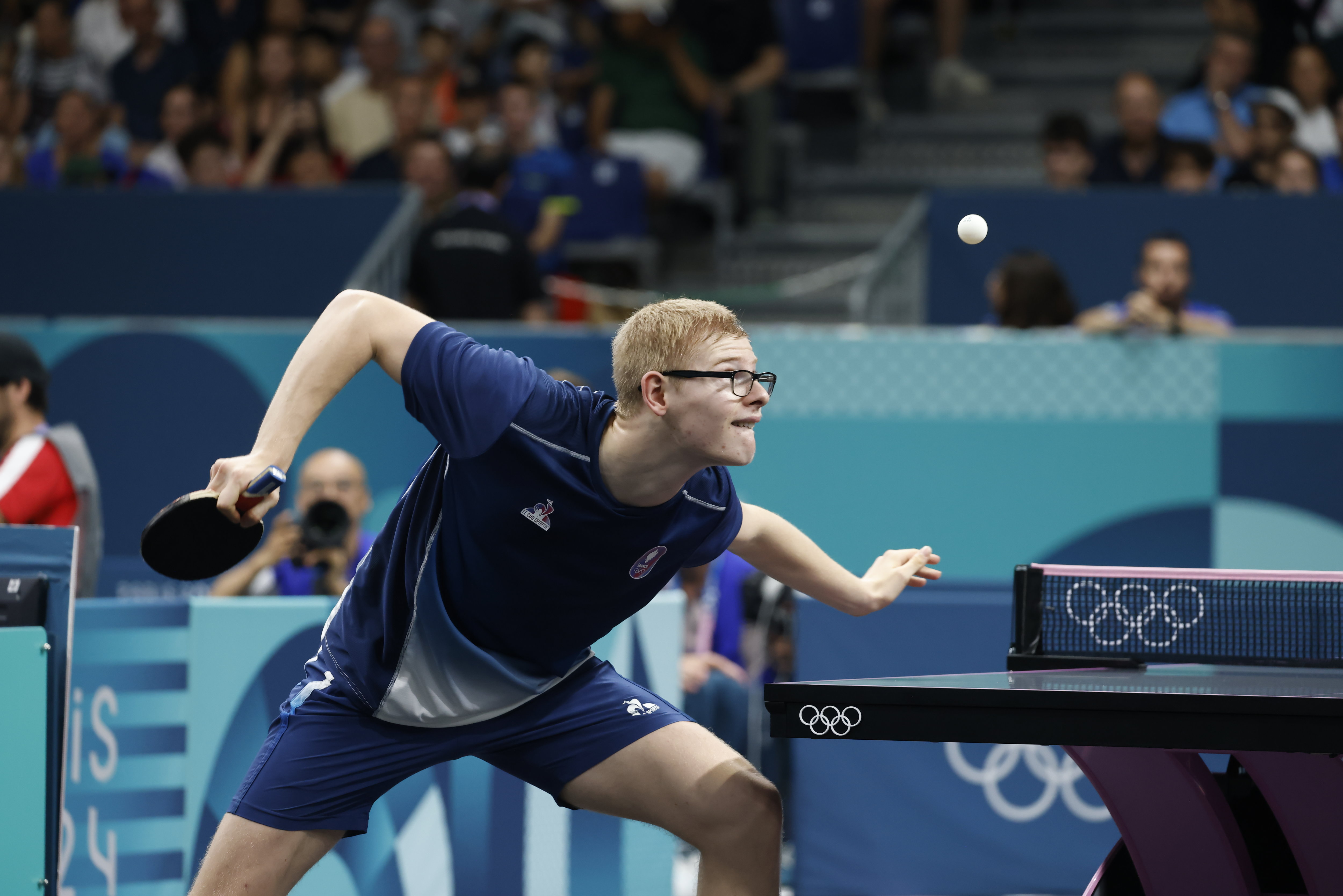 Felix Lebrun participe pour la première fois de sa carrière aux Jeux olympiques. LP / Olivier Corsan